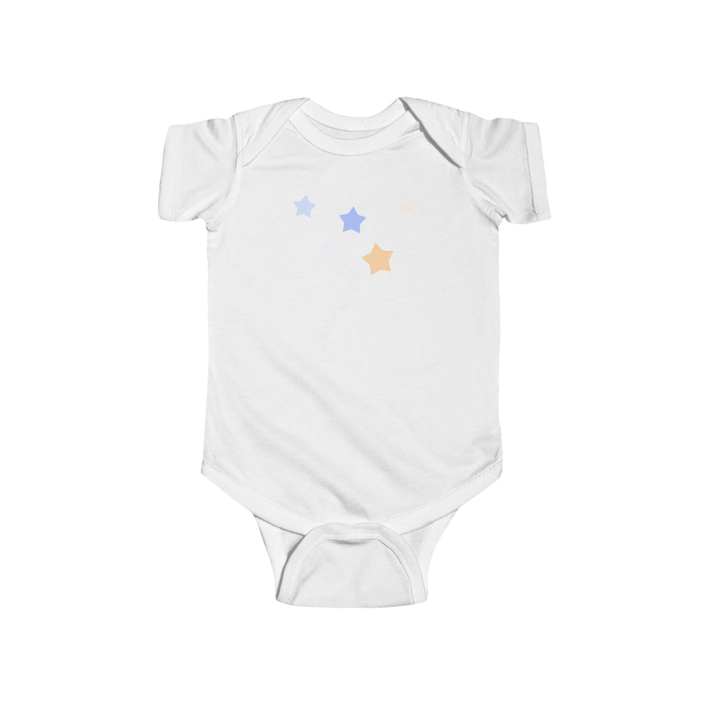 Infant Cassiopeia Star Print Cotton Bodysuit