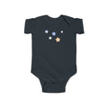 Infant Cassiopeia Star Print Cotton Bodysuit