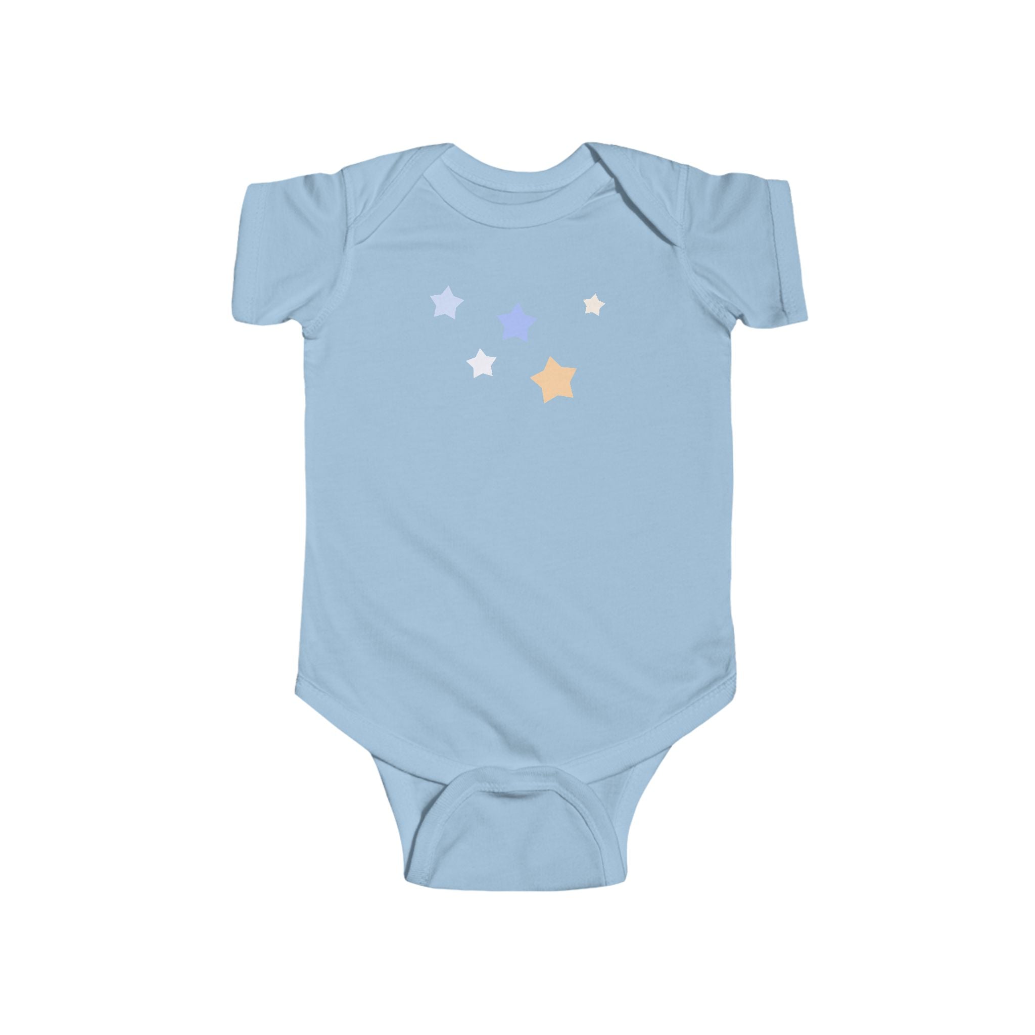 Infant Cassiopeia Star Print Cotton Bodysuit