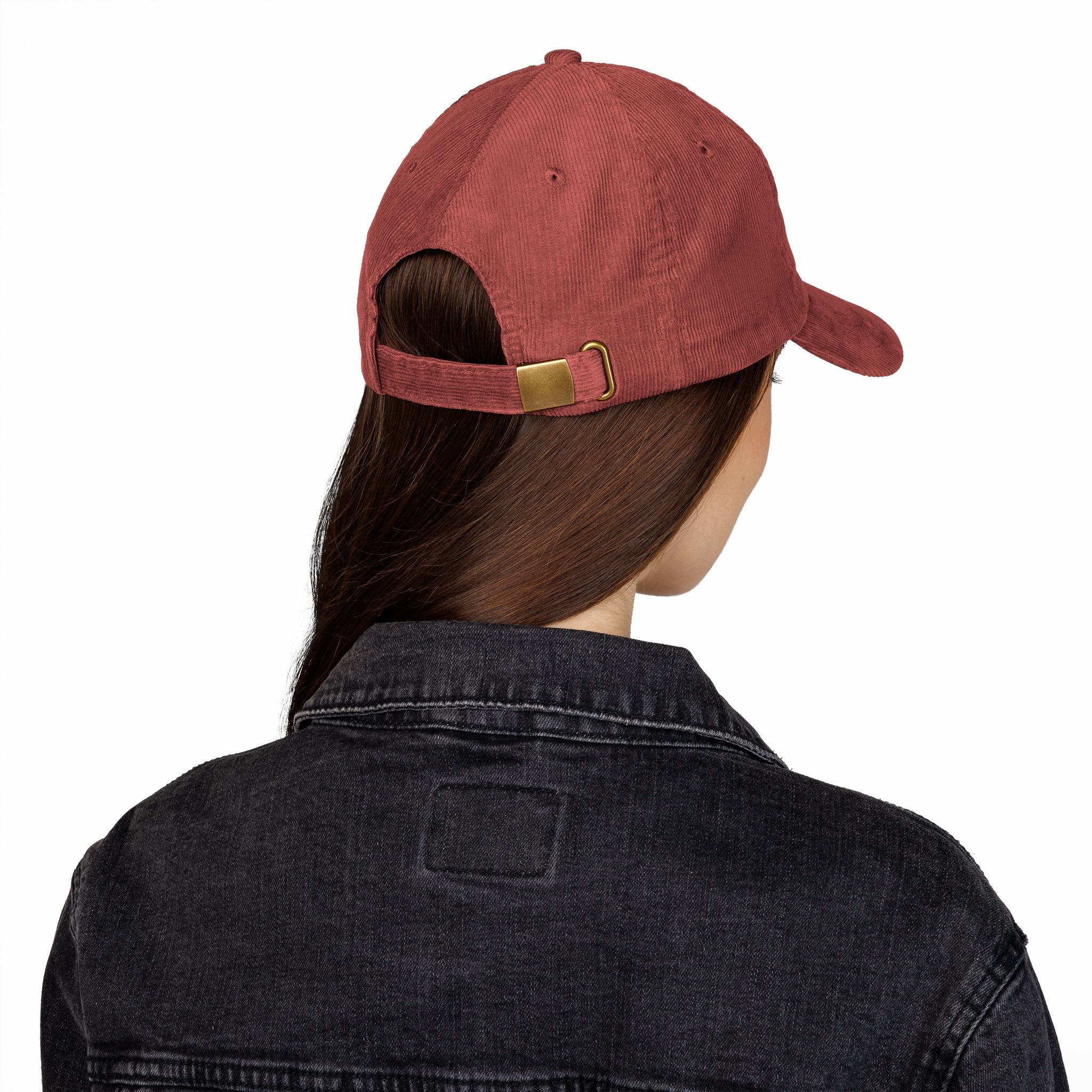 Unisex Cassiopeia Star Embroidered Cotton Corduroy Cap