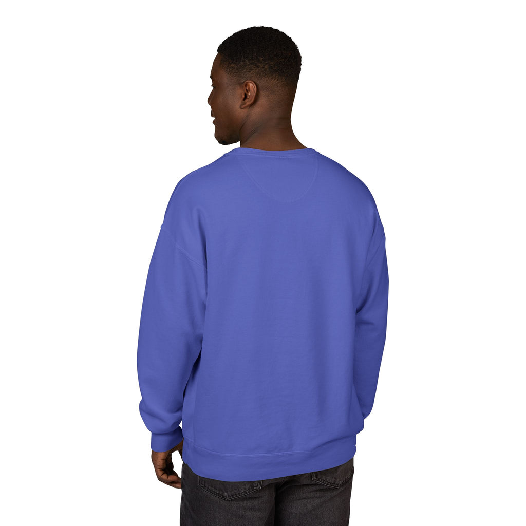 Old Money Nautical Heritage Crewneck - The Last Drift I (Paris Aesthetic Garment-Dyed Sweatshirt)