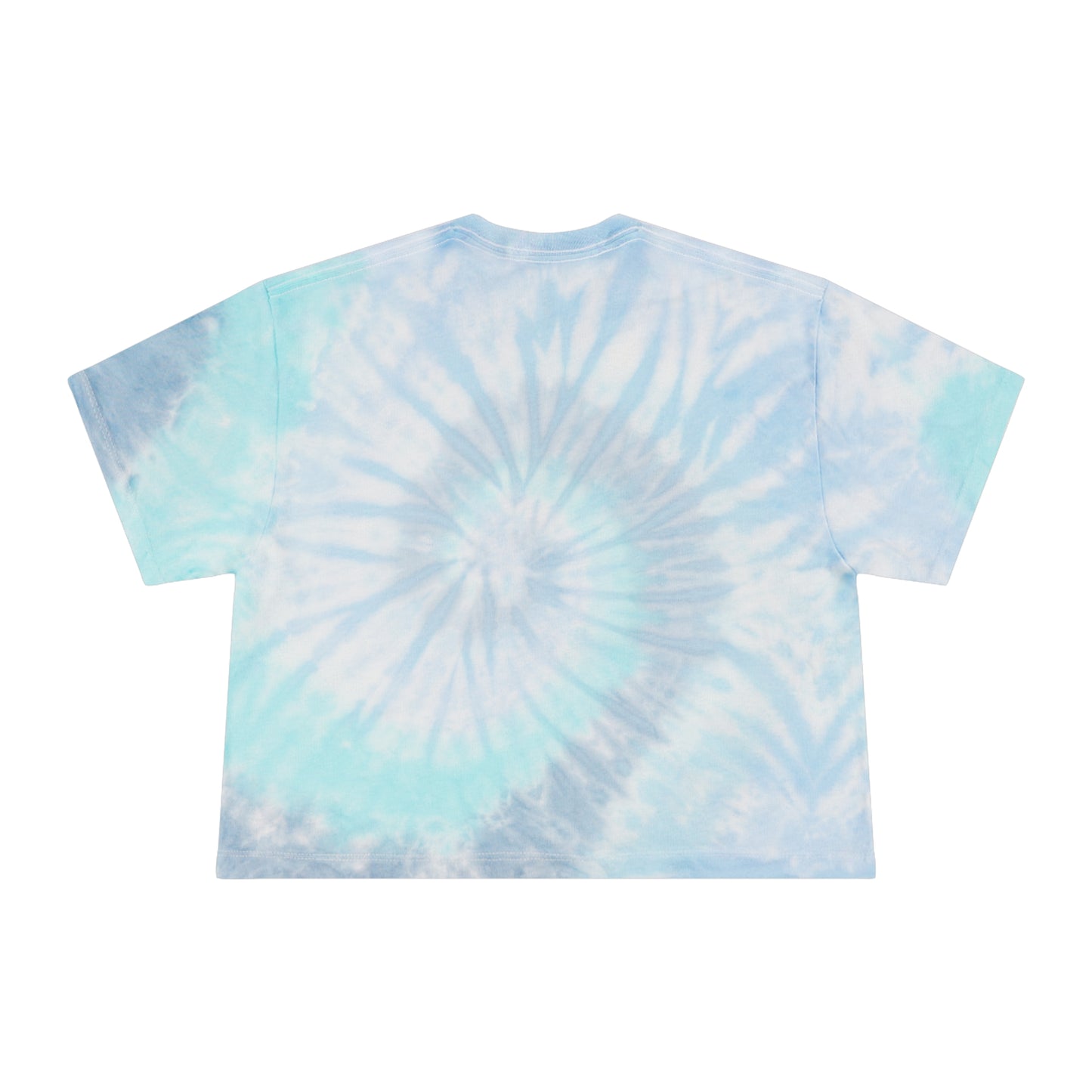 Women's Tie-Dye Crop Tee, Colorful Summer Top, Relaxed Style Shirt, Festival Clothing, Beachwear, Gift for Her