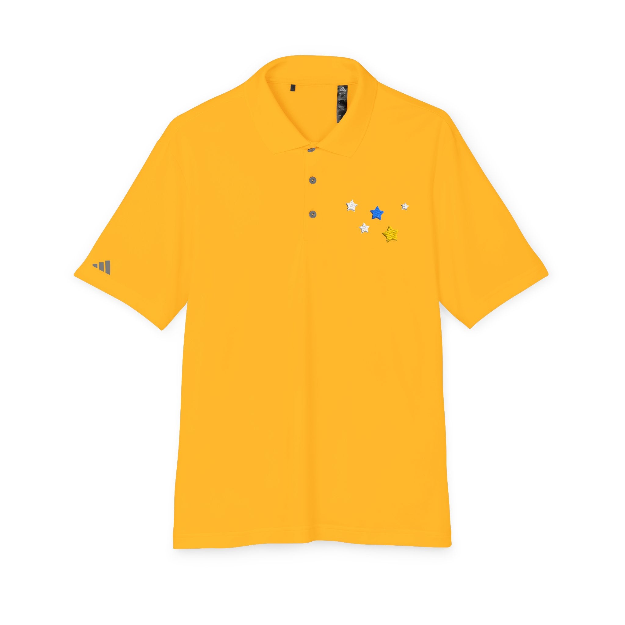 Adidas Unisex Cassiopeia Constellation Embroidered Polo - W-Shape Performance Shirt