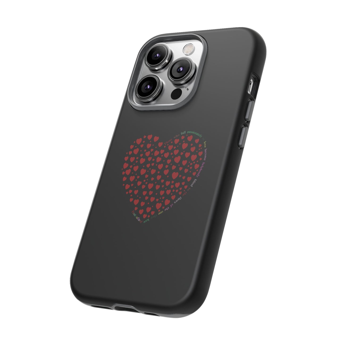 Fundas de corazón rojo para teléfonos iPhone, Galaxy, Google Pixel (54 tipos)