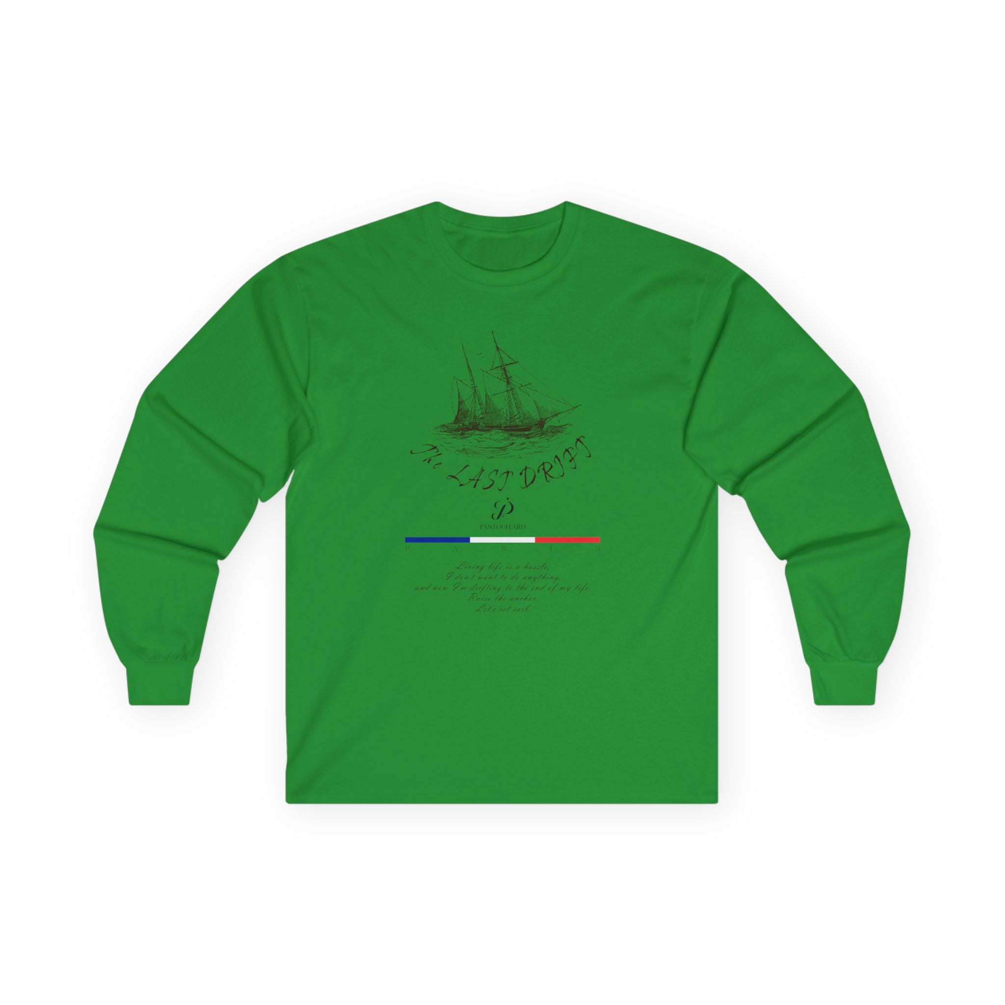 Unisex Sport Grey Last Drift Cotton Blend Long Sleeve Tee
