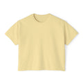 Women's White Pantouflard Carriage Cotton Boxy Tee
