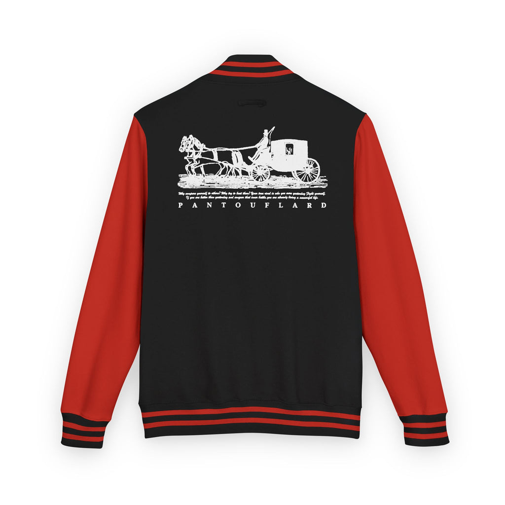 Unisex Navy Pantouflard Carriage Cotton Blend Jacket