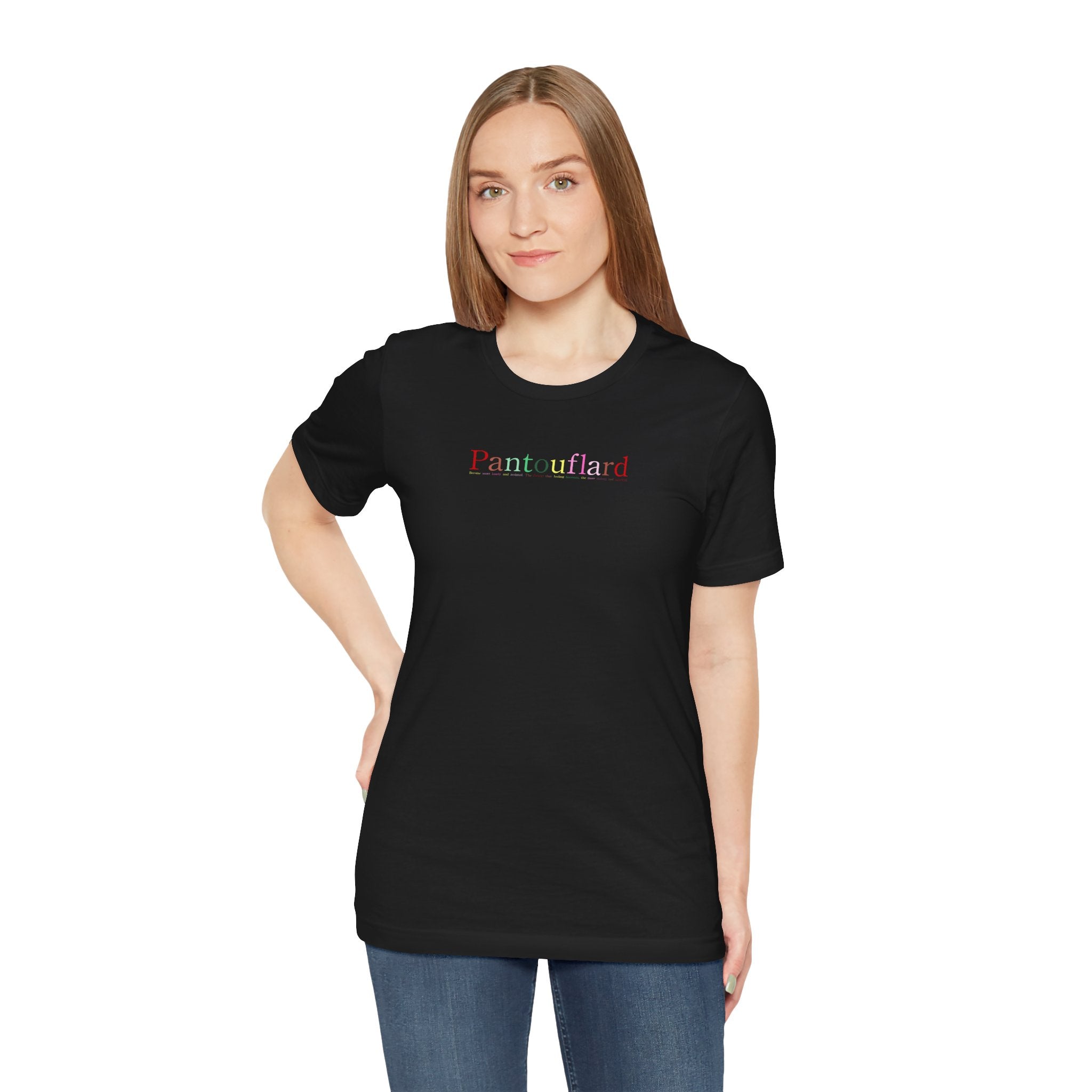 Unisex Minimalist Logo T-Shirt - 100% Airlume Cotton Soft Jersey Tee