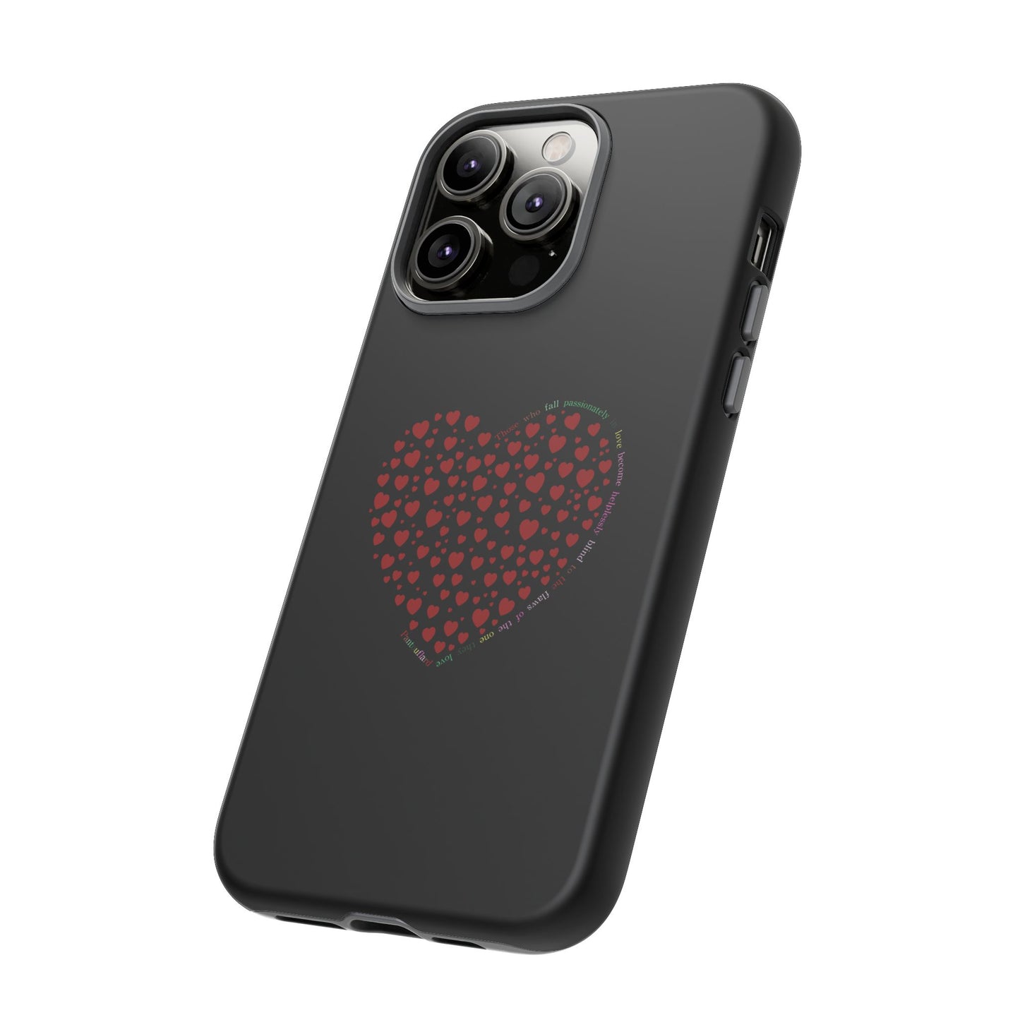 Fundas de corazón rojo para teléfonos iPhone, Galaxy, Google Pixel (54 tipos)