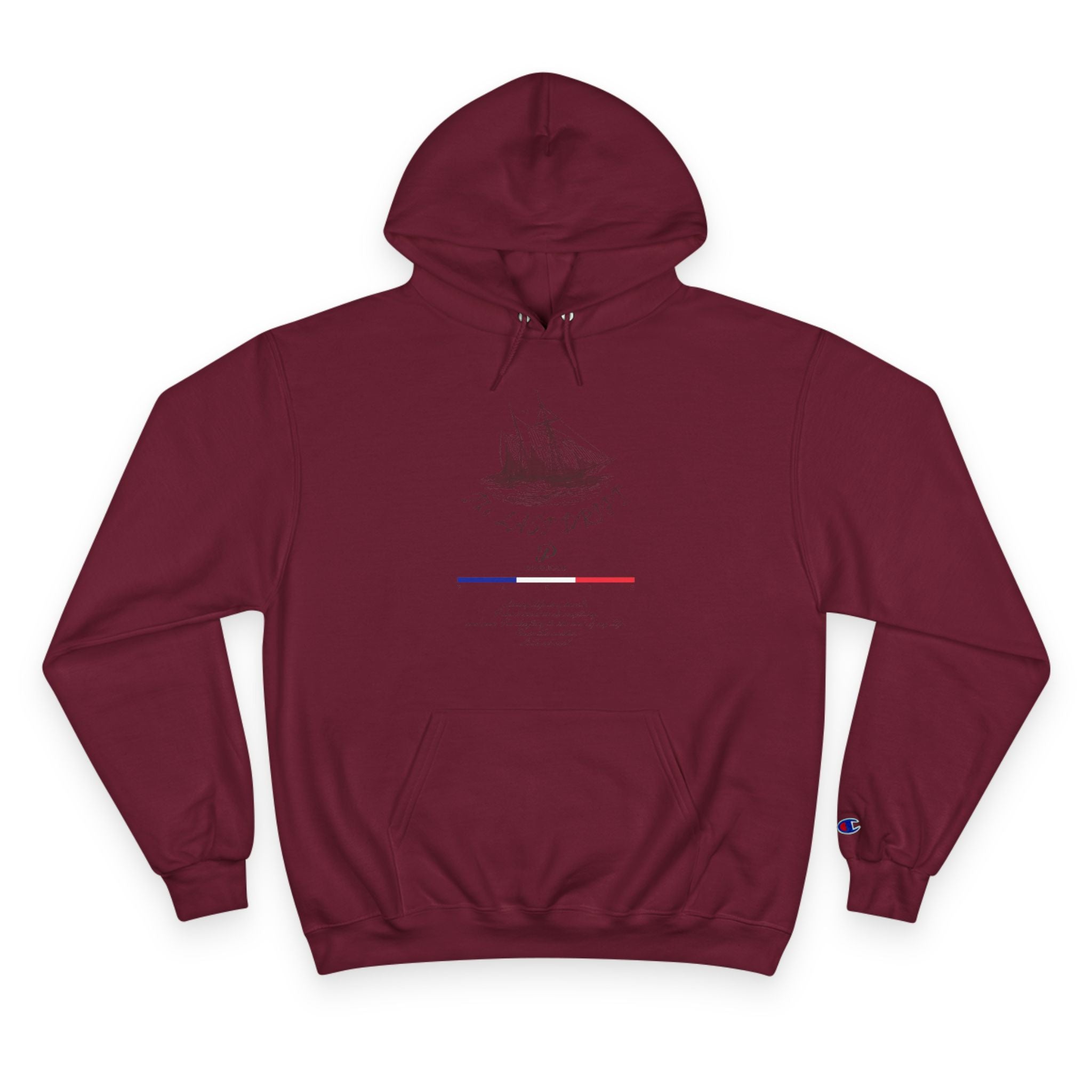 Old Money Nautical Heritage Hoodie - The Last Drift I (Champion Authentic Eco-Fleece)