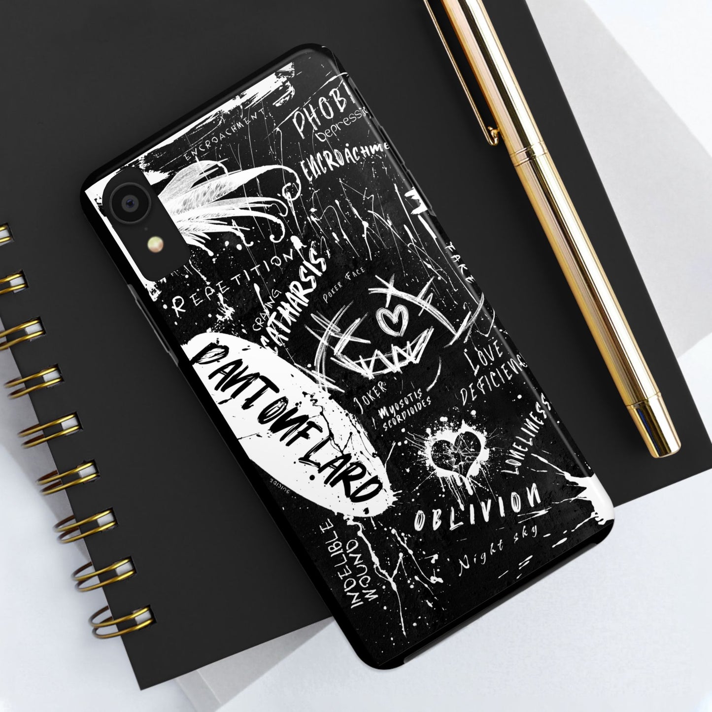 Edgy iPhone Cases for Tough Love - Perfect for Teens and Young Adults, Trendy Art, Unique Gift, Phone Accessories