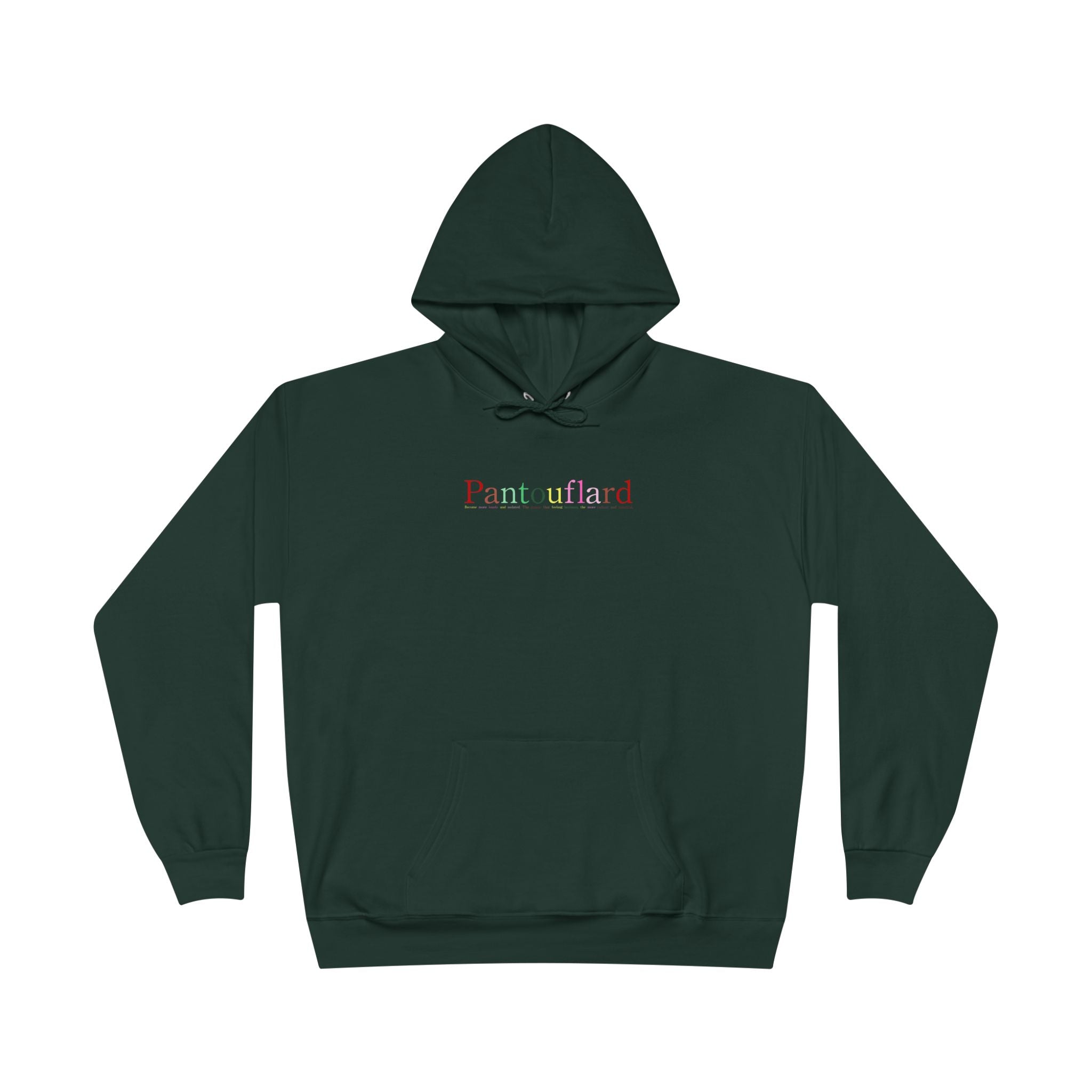 Graphic Eco-Fleece Hoodie | Sustainable Cotton Blend Pullover