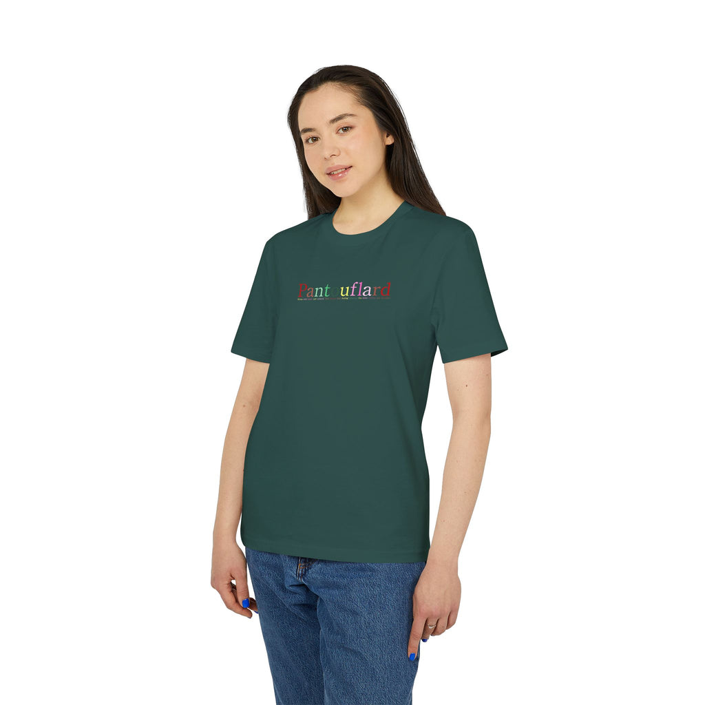 Men's & Women's Black Organic Cotton T-Shirt - Premium Sustainable Graphic Tee
