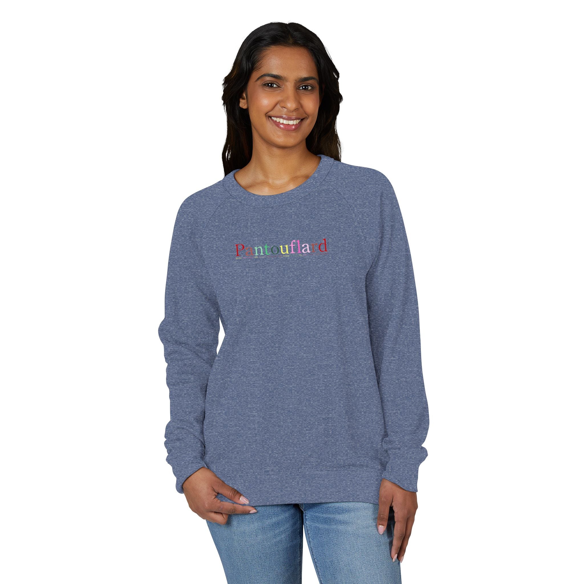Unisex Old Money Aesthetic Raglan Crewneck - Premium French Terry