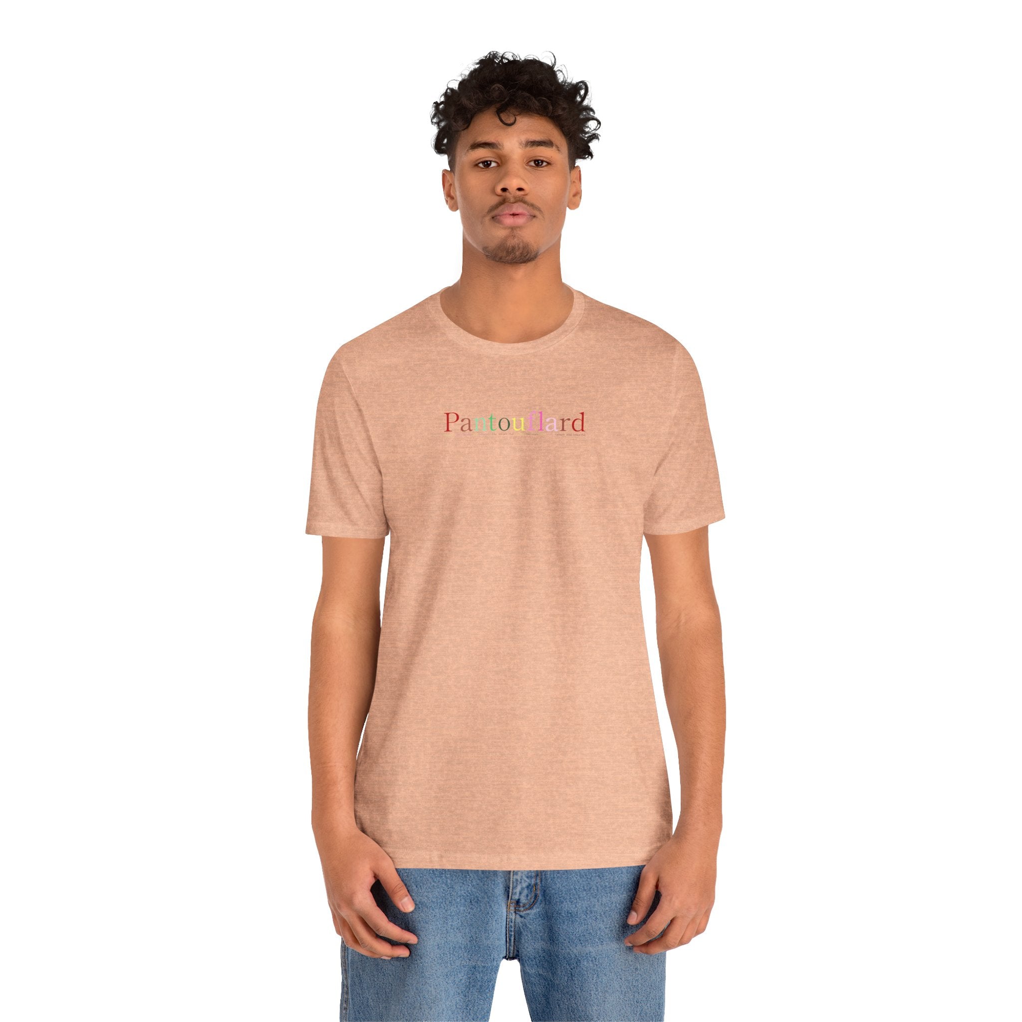 Unisex Minimalist Logo T-Shirt - 100% Airlume Cotton Soft Jersey Tee