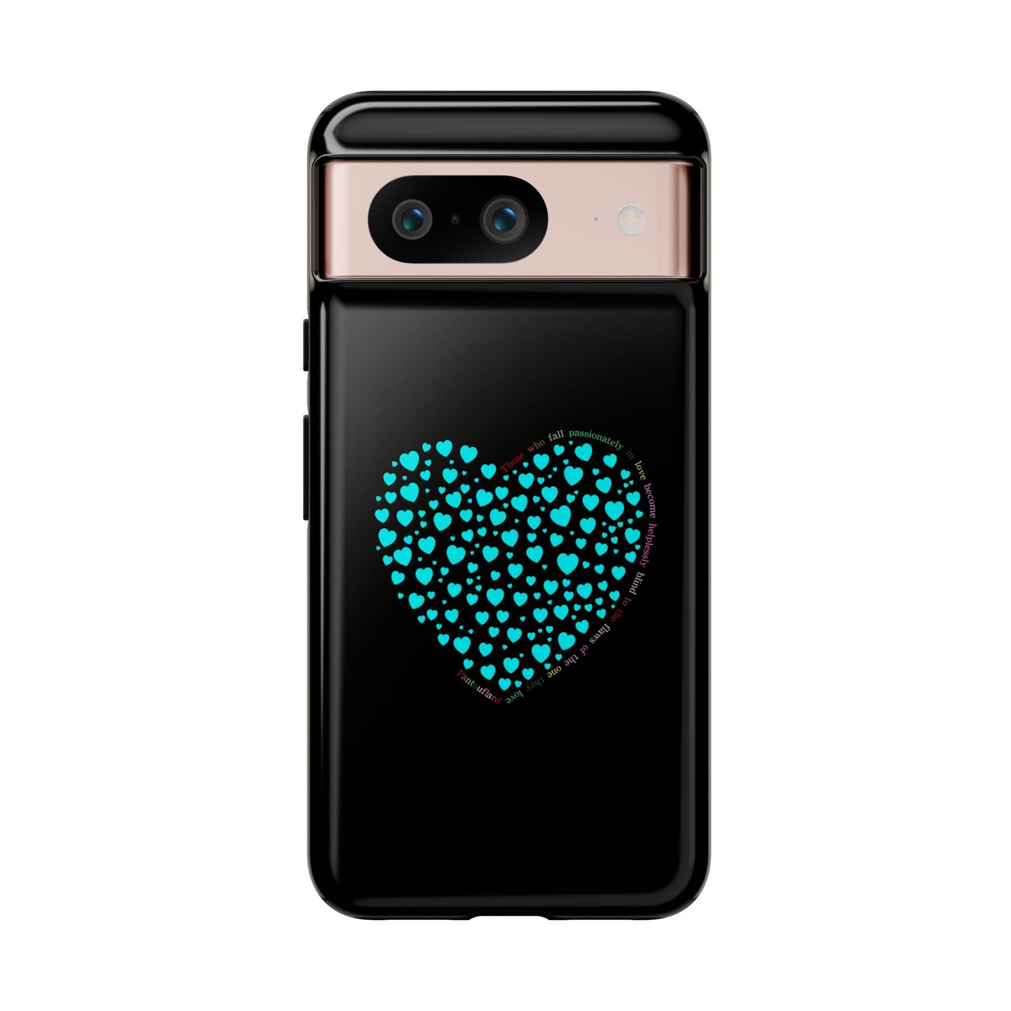 Fundas Mint Heart para teléfonos iPhone, Galaxy, Google Pixel (54 tipos)