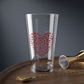 Clear Pantouflard 'Heart of Hearts' Romantic Solid Glass Mixer