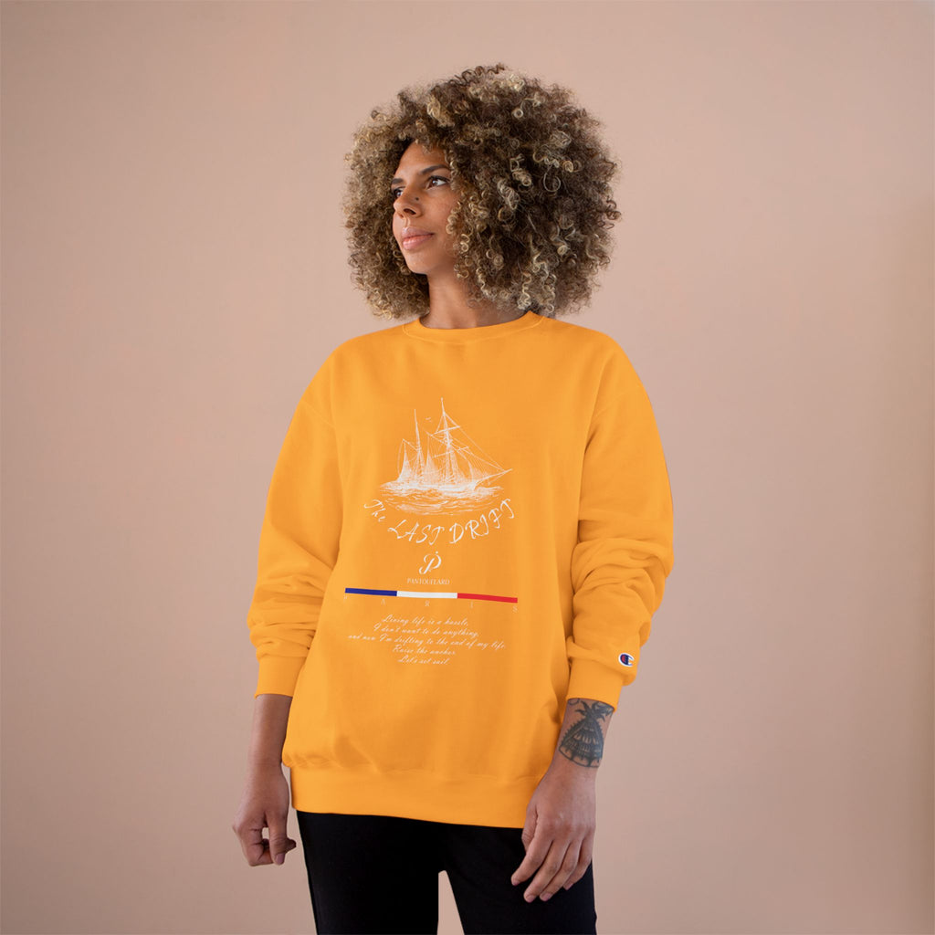 Old Money Nautical Champion Crewneck - The Last Drift II (Paris Streetwear Aesthetic)