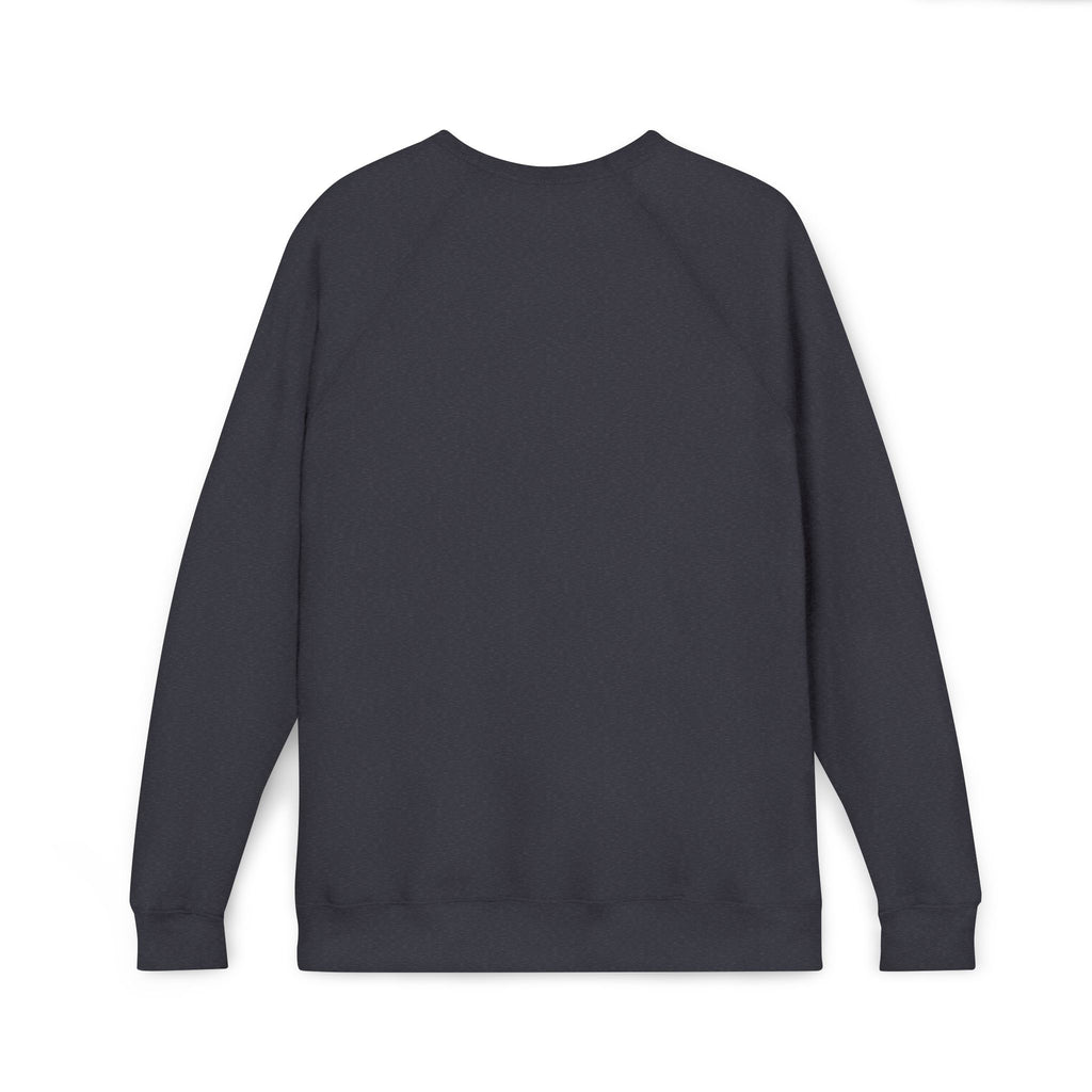 Unisex Old Money Aesthetic Raglan Sweatshirt - Colorful Logo (Premium Sponge Fleece)