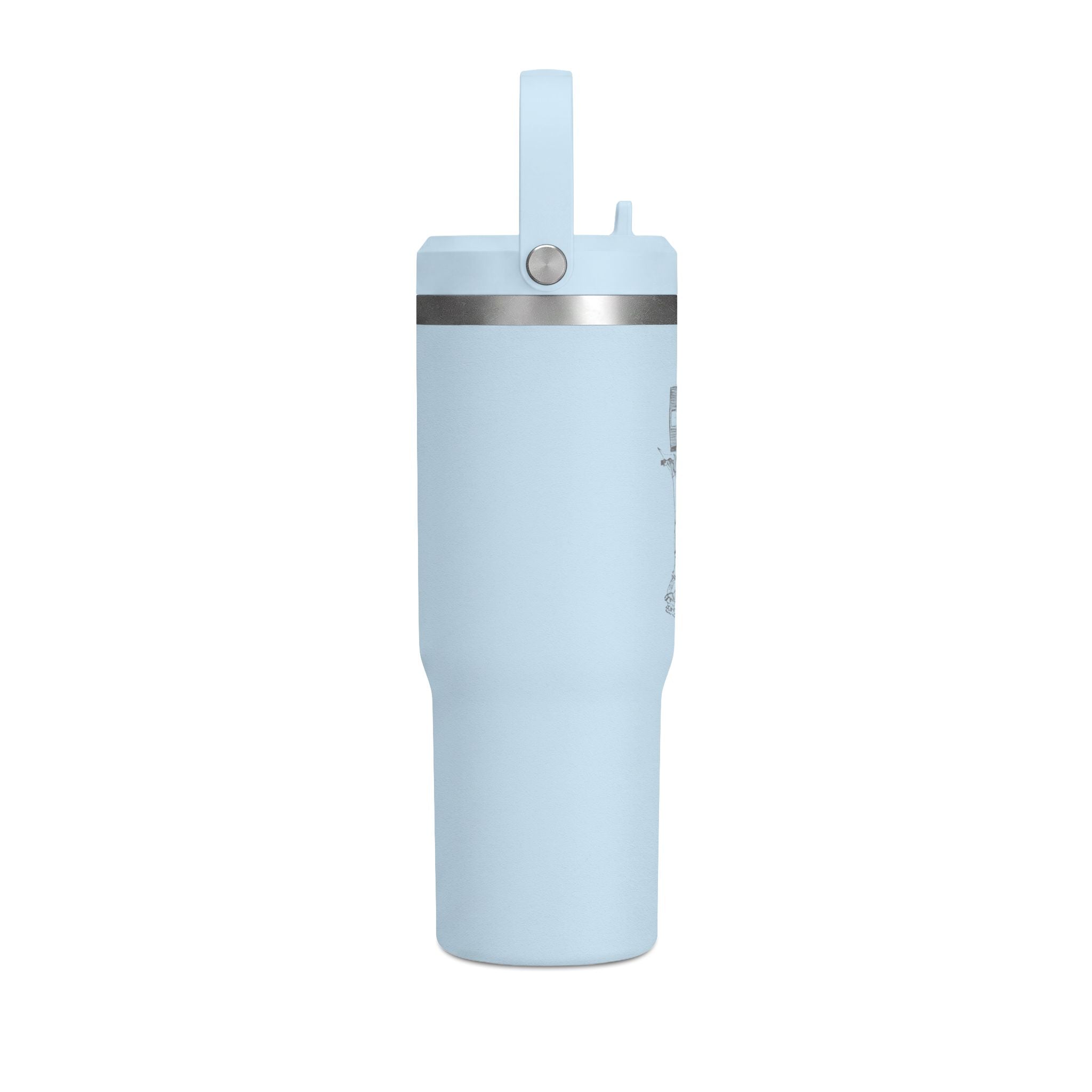 Ivory Vintage Carriage Quote 32oz Stainless Steel Nomad Tumbler