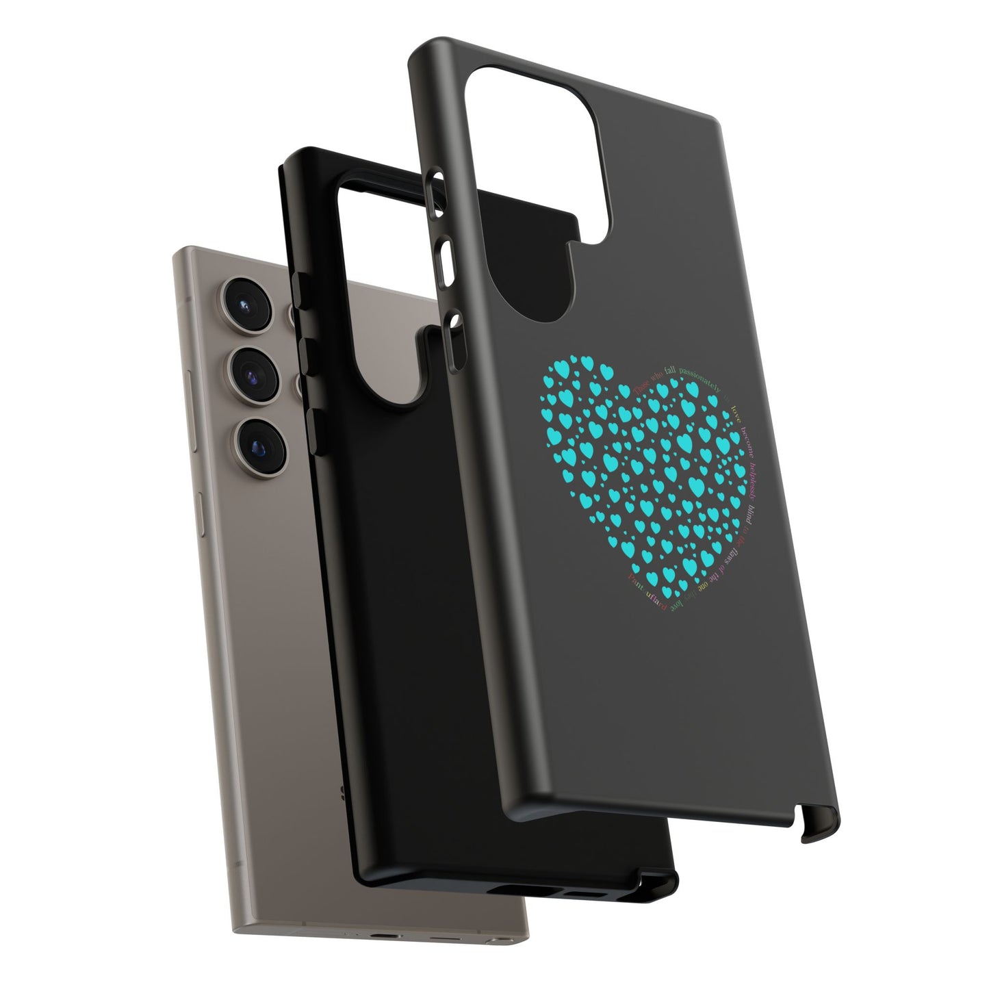 Fundas Mint Heart para teléfonos iPhone, Galaxy, Google Pixel (54 tipos)
