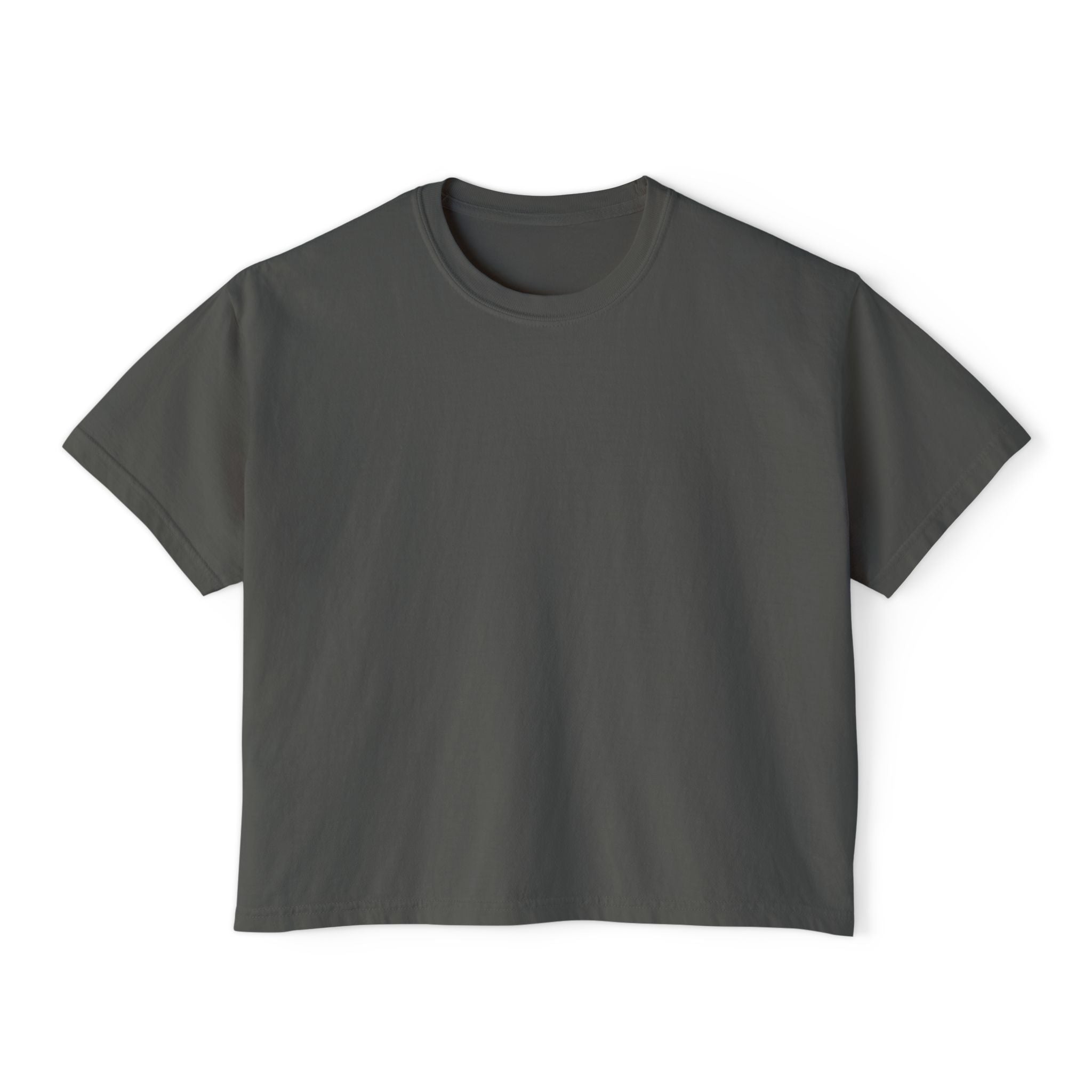 Women's White Pantouflard Carriage Cotton Boxy Tee