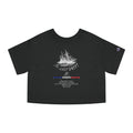 Old Money Nautical Champion Cropped Tee - The Last Drift II (Paris Aesthetic Heritage Shirt)