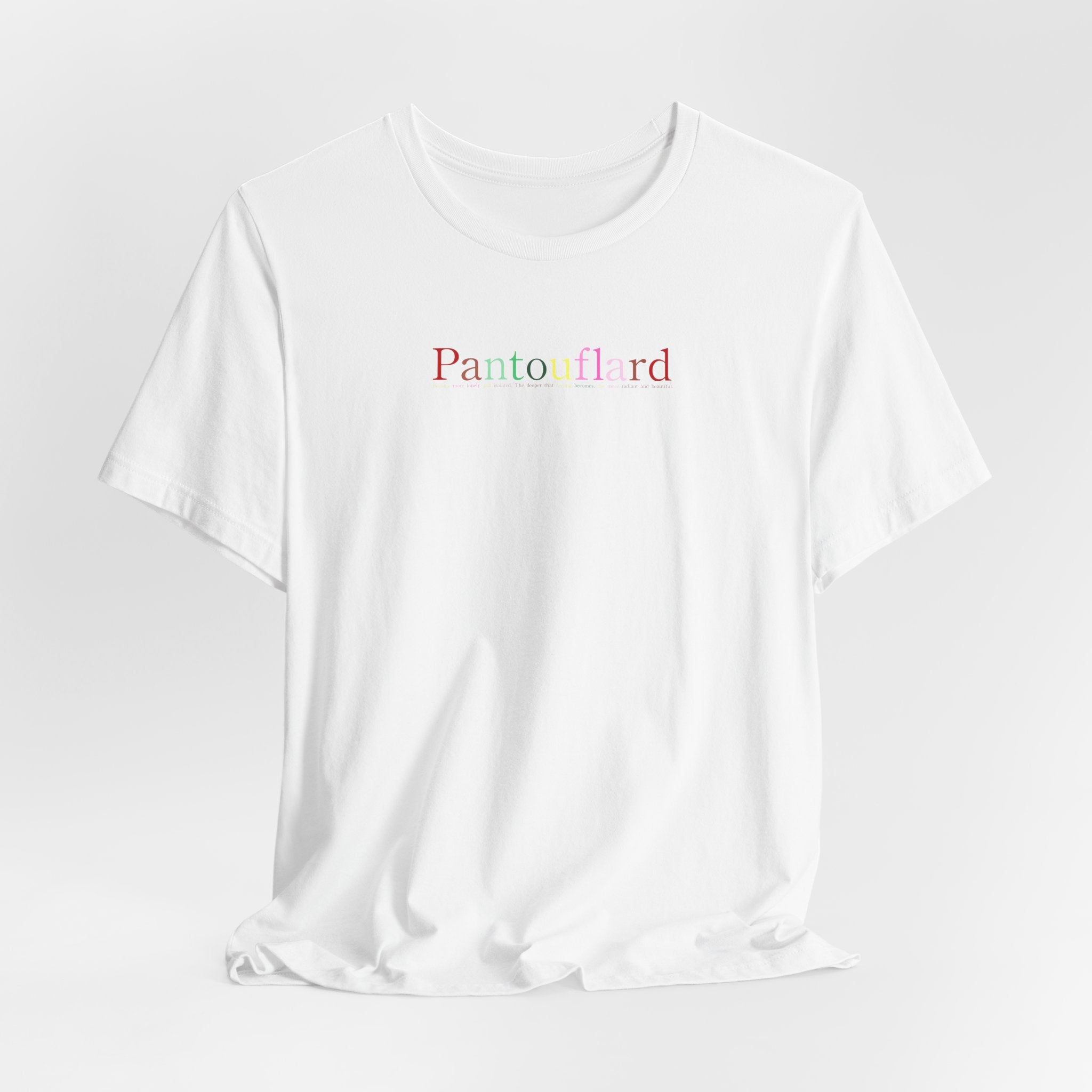 Unisex Minimalist Logo T-Shirt - 100% Airlume Cotton Soft Jersey Tee