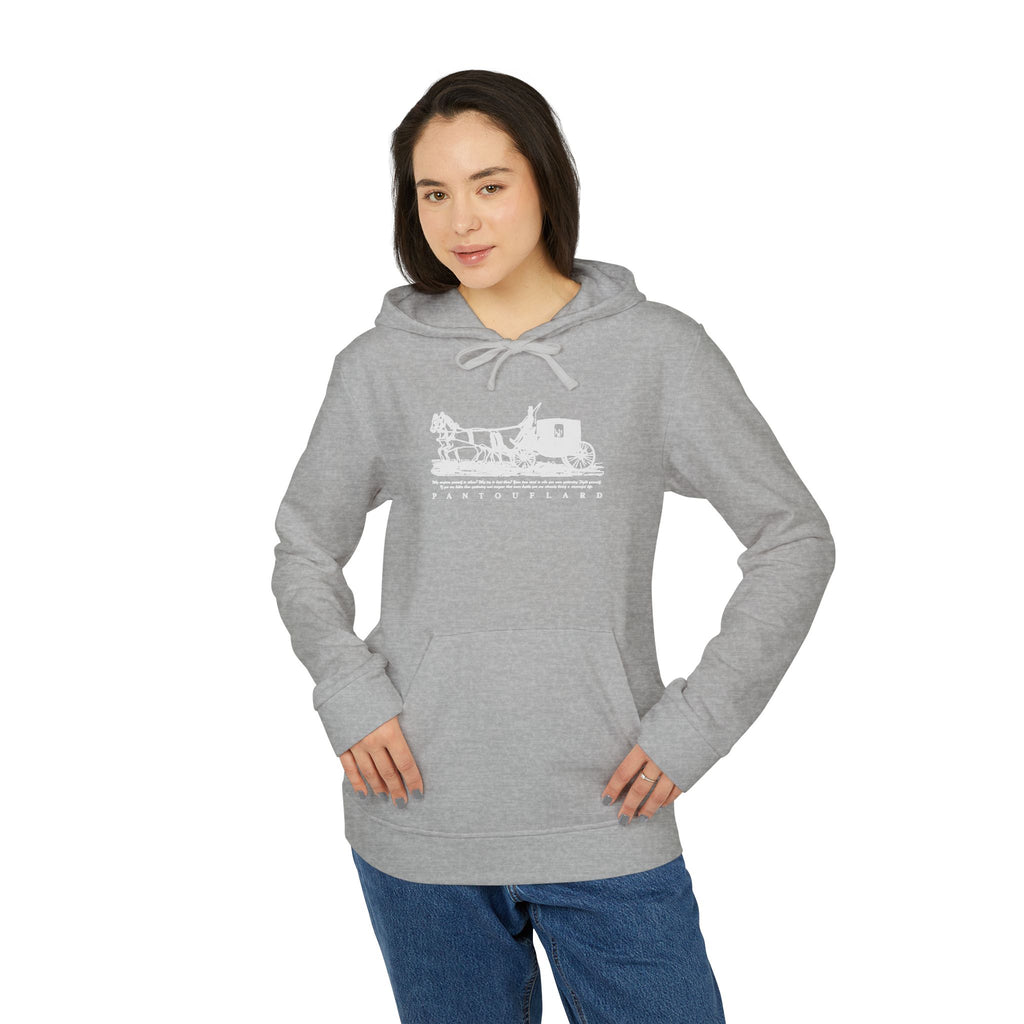 Old Money Tennis Club Hoodie - The Timeless Carriage II (Authentic Adidas Performance Fleece)
