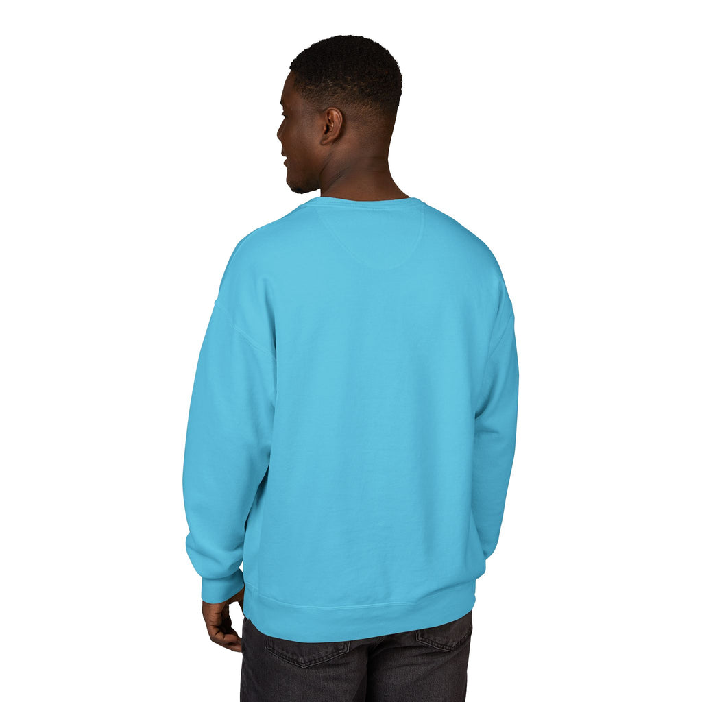 Old Money Nautical Heritage Crewneck - The Last Drift I (Paris Aesthetic Garment-Dyed Sweatshirt)