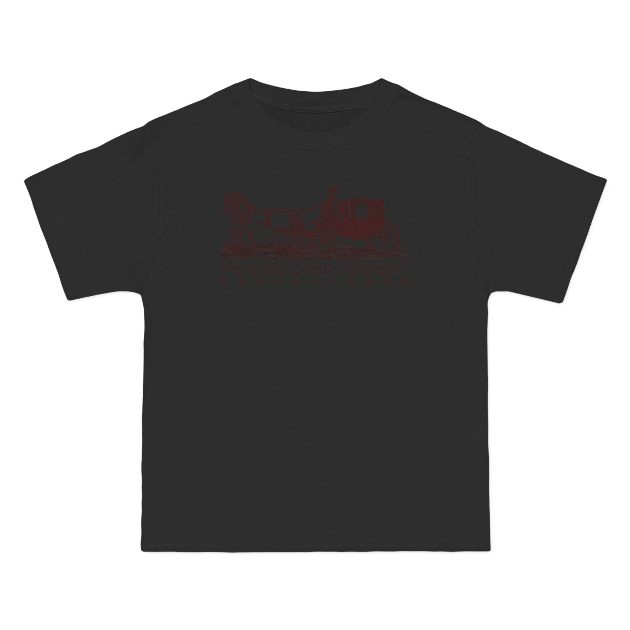 Unisex Burnt Orange Vintage Carriage Graphic 100% Cotton T-Shirt