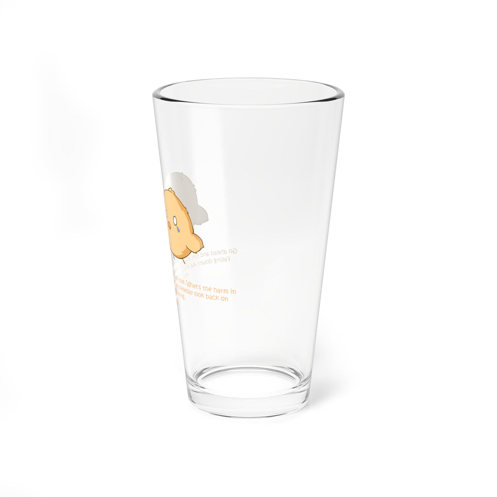 Clear Pantouflard 'Comforting Chicks' Empathetic Solid Glass Mixer
