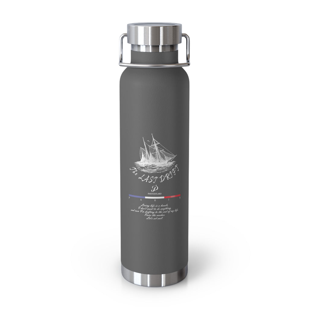 Black The Last Drift Ship 22oz Copper Vacuum Insulated Bottle