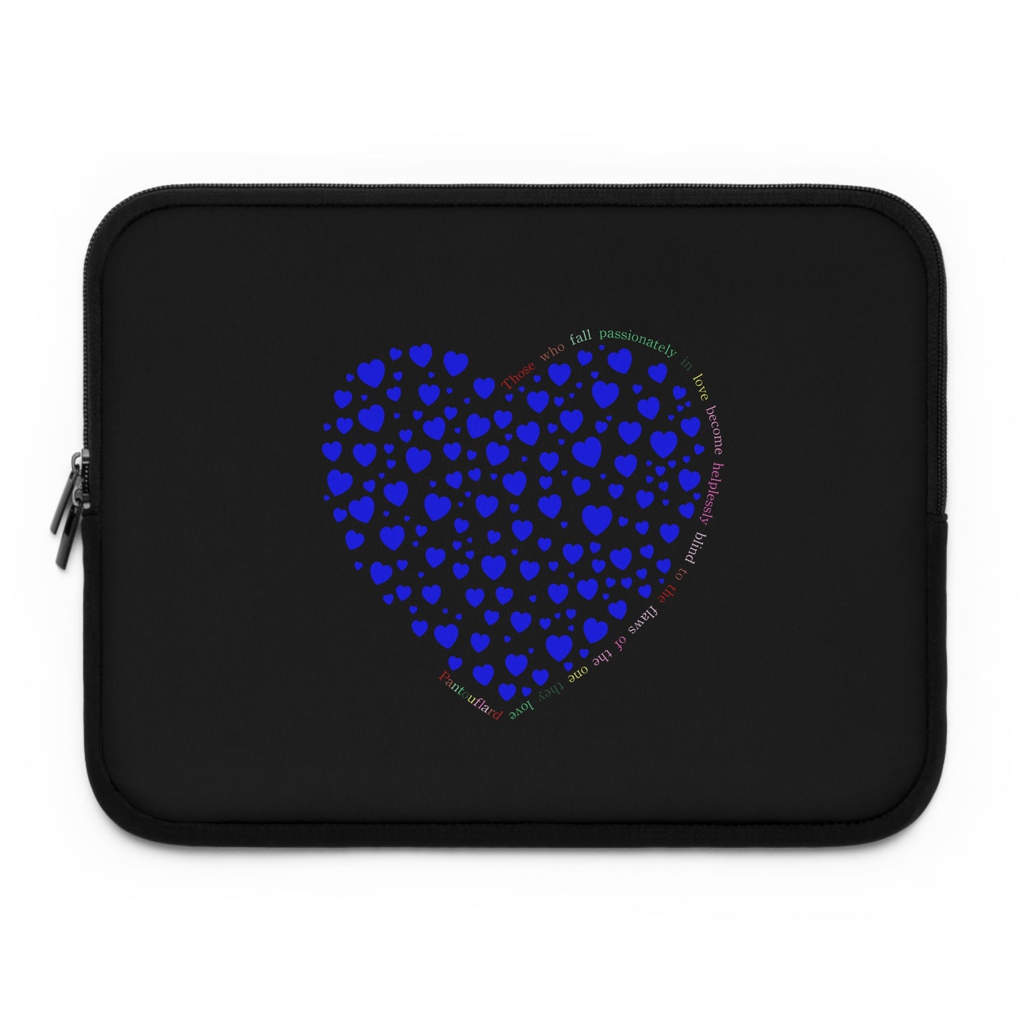 Blue Heart Laptop Sleeve