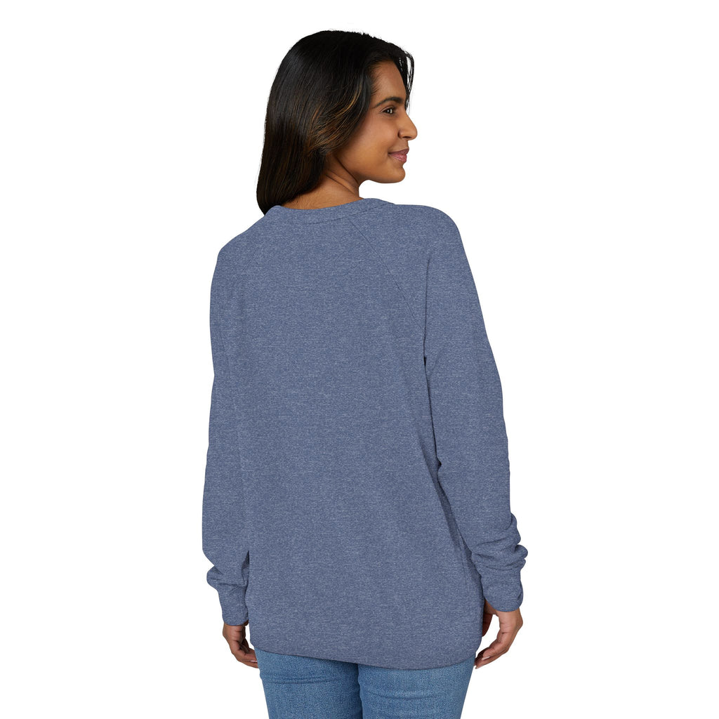 Unisex Old Money Aesthetic Raglan Crewneck - Premium French Terry