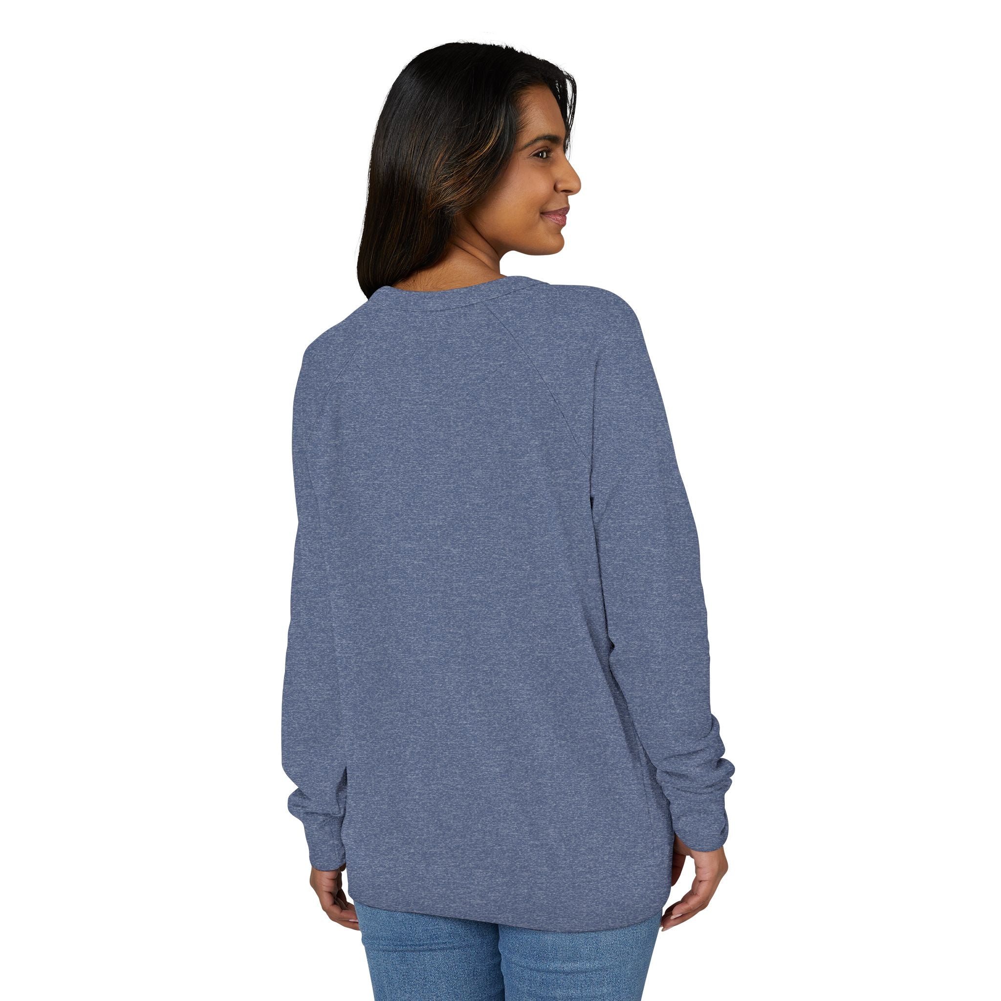 Unisex Old Money Aesthetic Raglan Crewneck - Premium French Terry