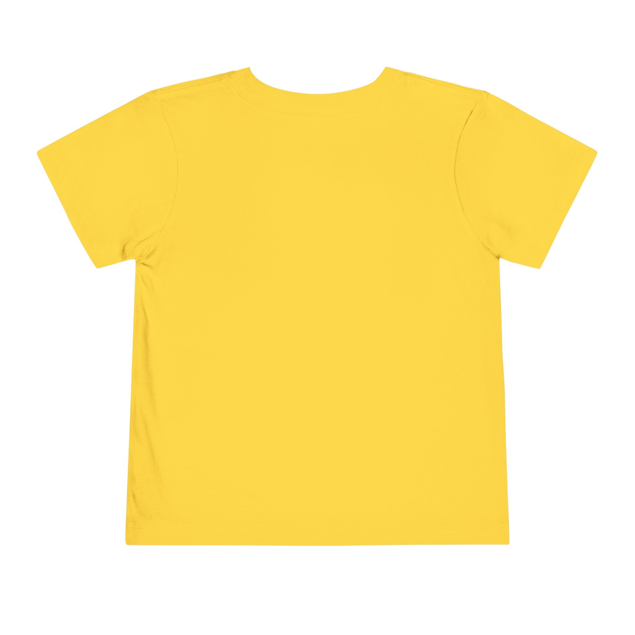 Toddler Yellow Floral Butterfly Spring Quote 100% Cotton Short Sleeve Tee