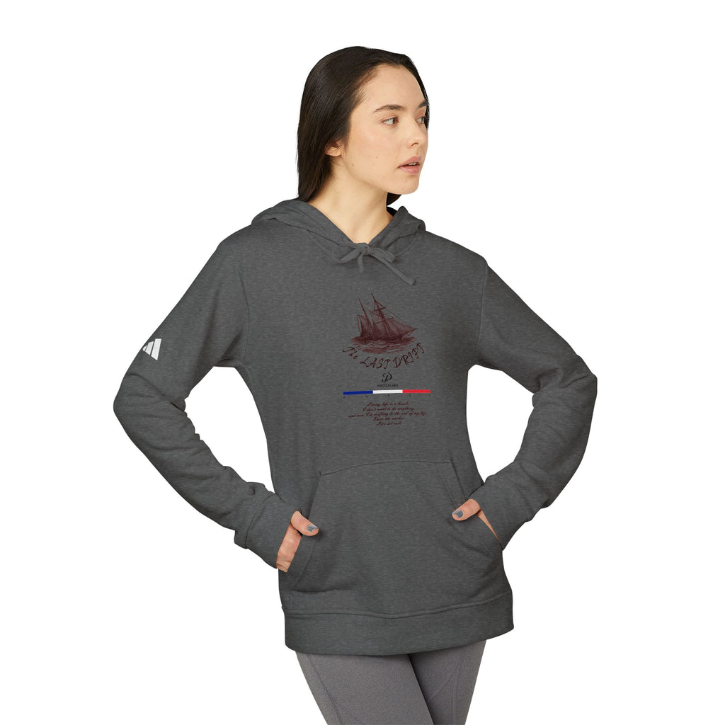 Old Money Yacht Club Hoodie - The Last Drift I (Authentic Adidas Sporty Rich Fleece)