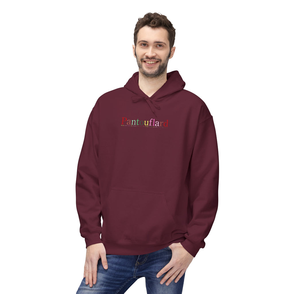 Old Money Aesthetic Premium Hoodie - Pantouflard Logo (Gildan Hammer Heavyweight Fleece)