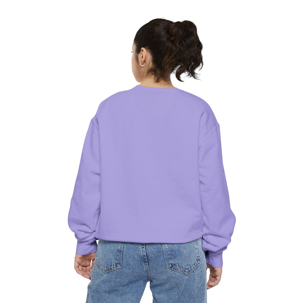 Unisex White Pantouflard Carriage Cotton Blend Sweatshirt