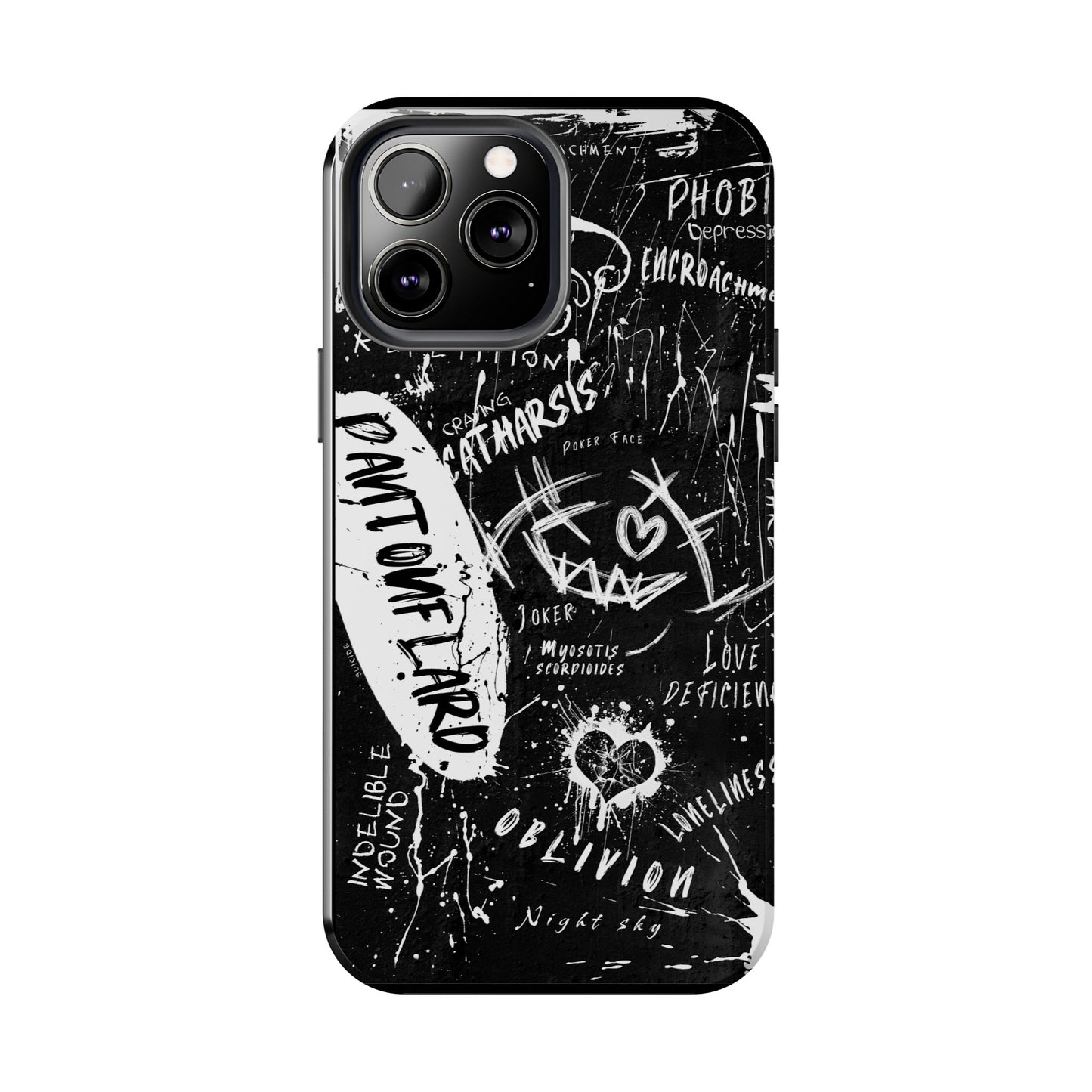 Edgy iPhone Cases for Tough Love - Perfect for Teens and Young Adults, Trendy Art, Unique Gift, Phone Accessories