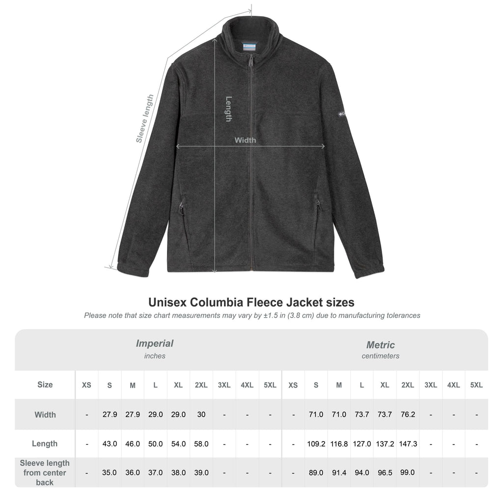 Columbia Cassiopeia Constellation Embroidered Fleece - Dual Embroidered Full-Zip MTR Jacket