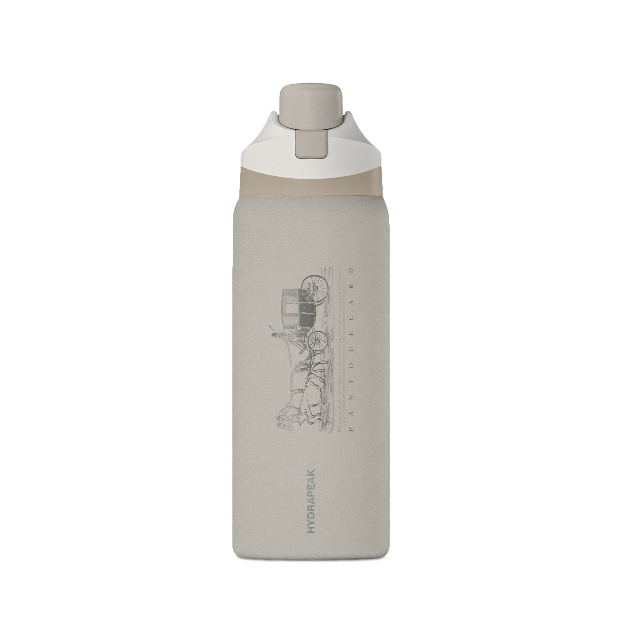 Ivory Vintage Carriage Quote 32oz Stainless Steel Oasis Water Bottle