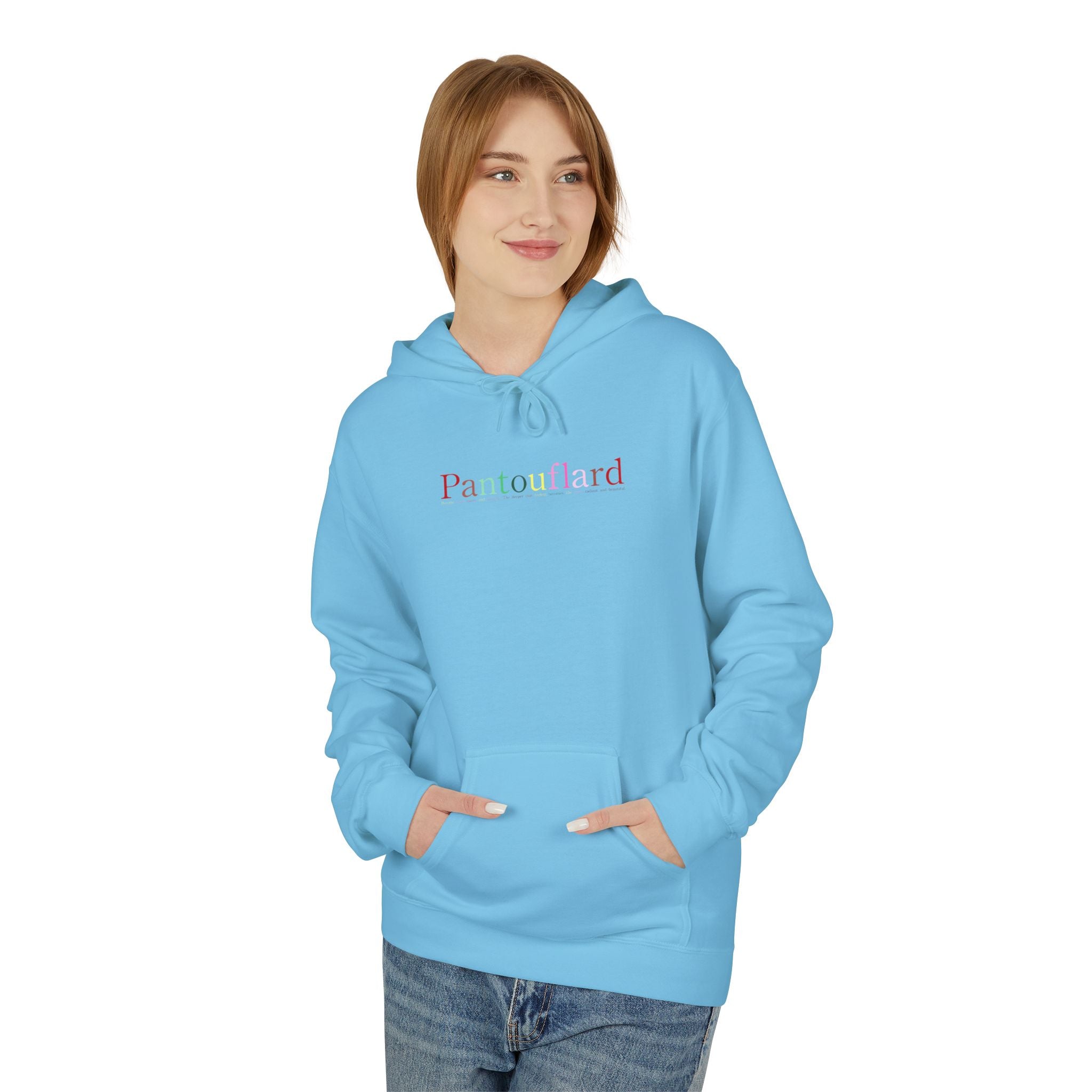 Old Money Aesthetic Premium Hoodie - Pantouflard Logo (Gildan Hammer Heavyweight Fleece)