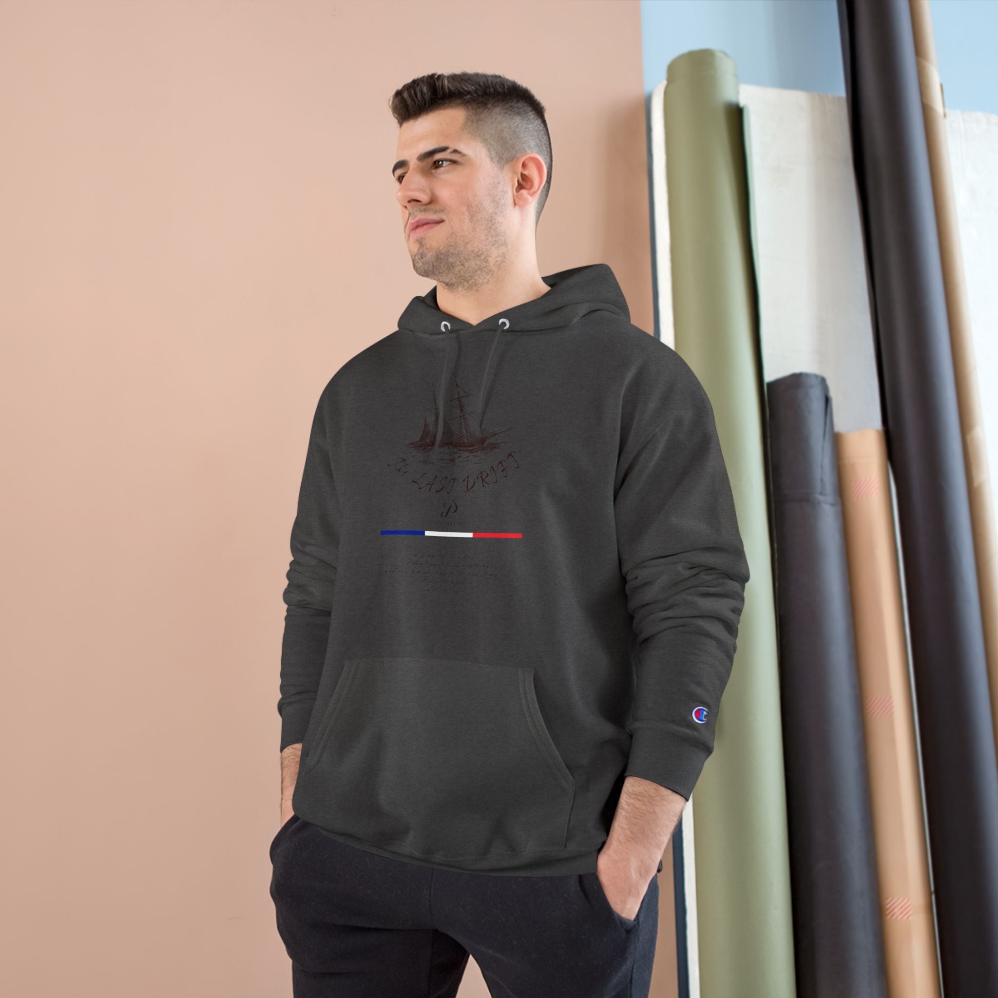 Old Money Nautical Heritage Hoodie - The Last Drift I (Champion Authentic Eco-Fleece)