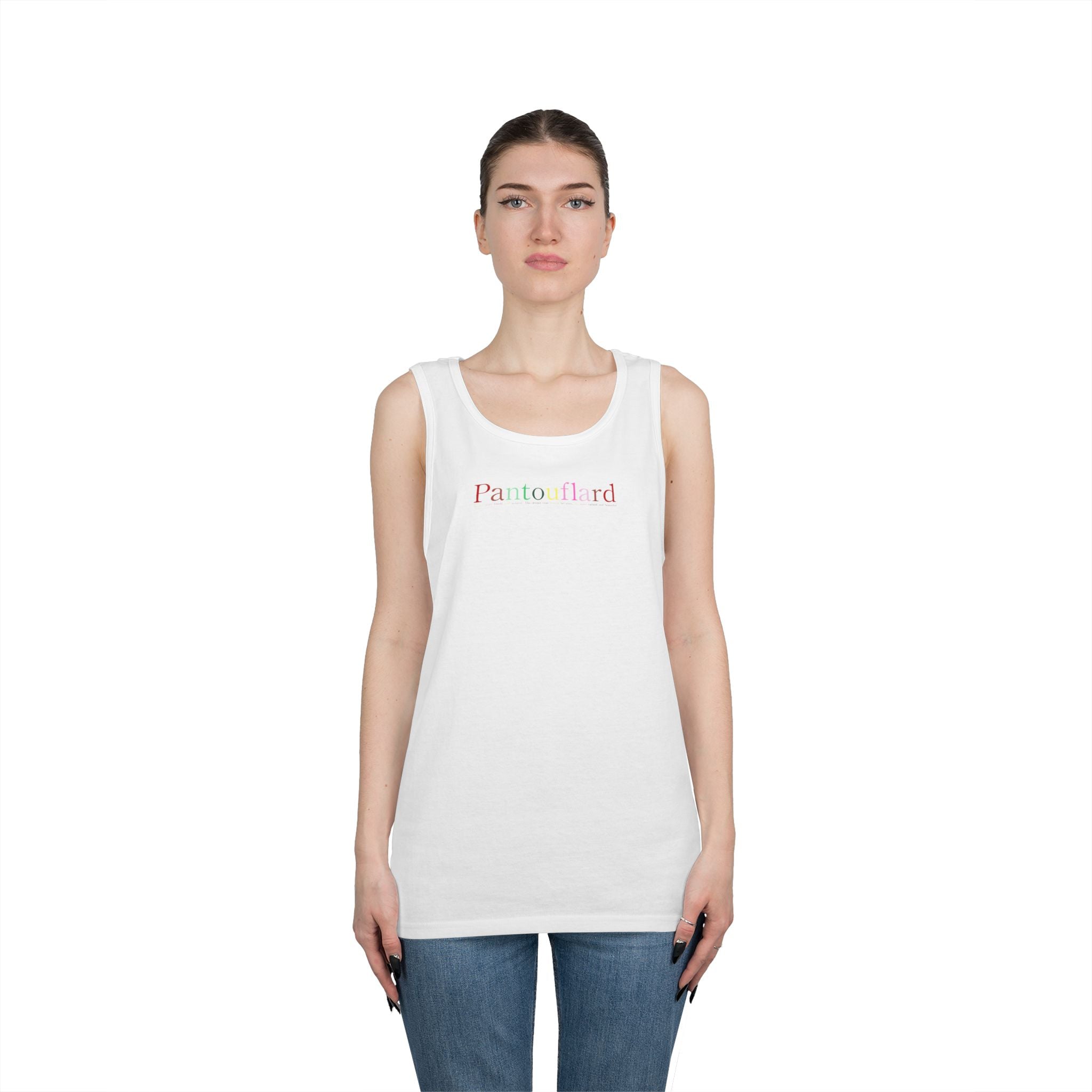 Unisex Heavy Cotton Tank Top - Classic Fit Sleeveless Shirt