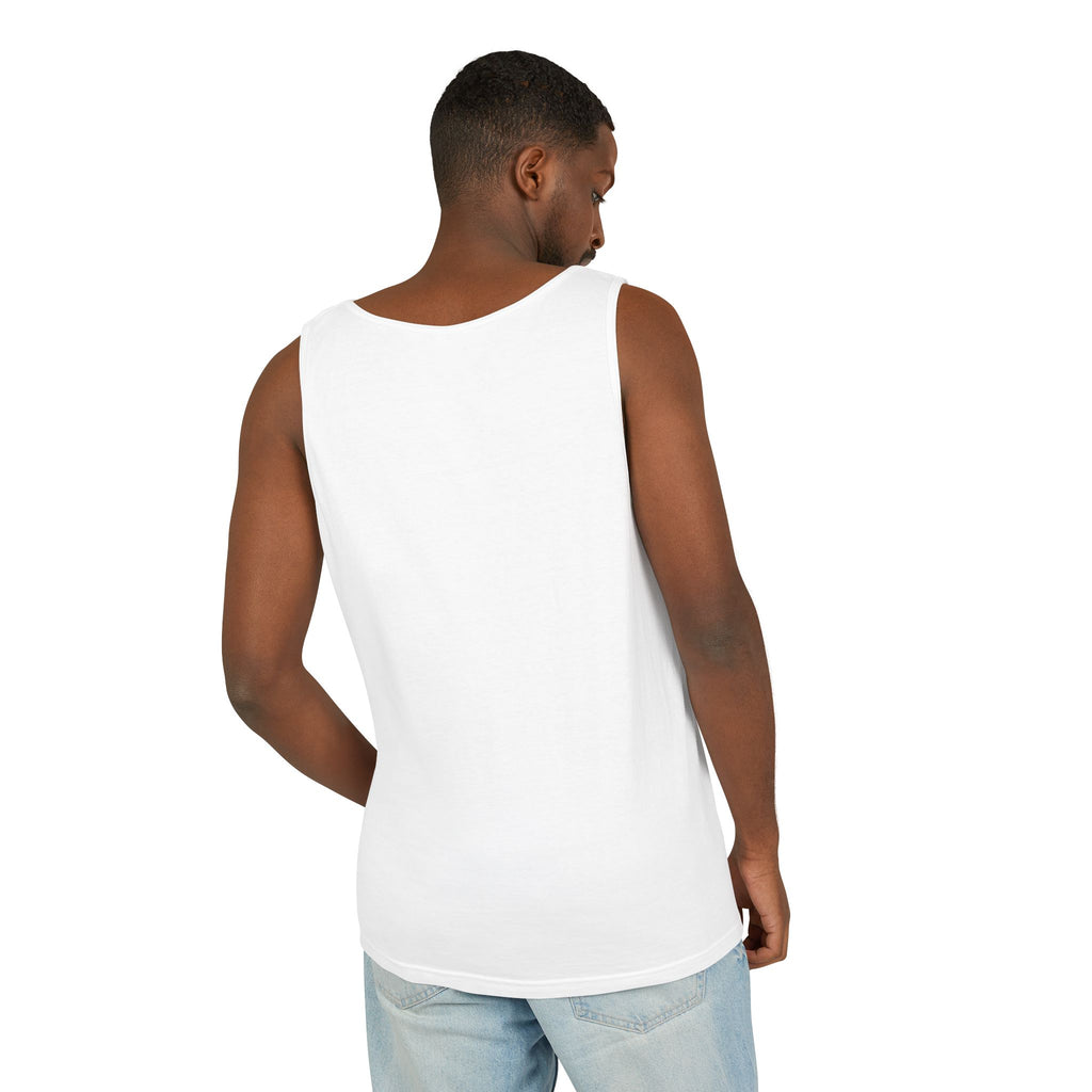 Unisex Brick Red Pantouflard Carriage Cotton Garment-Dyed Tank Top