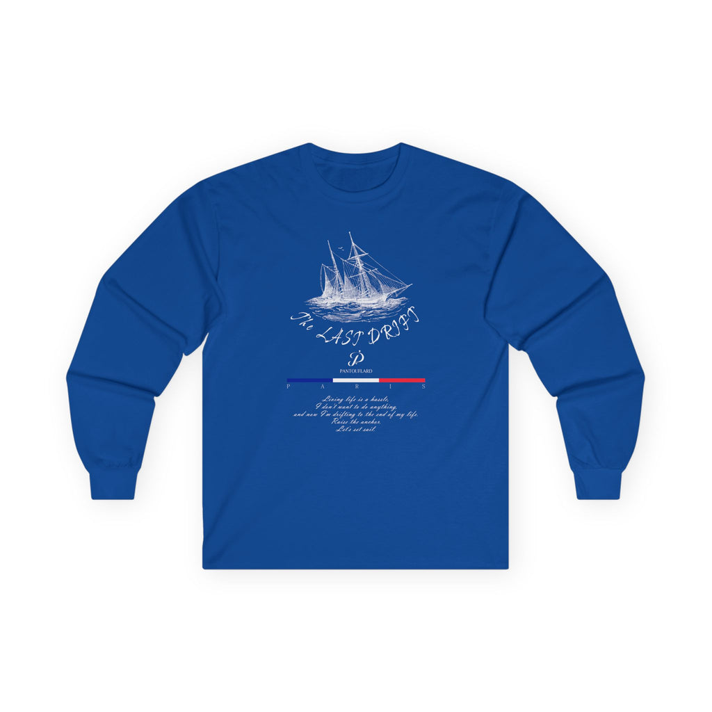 Unisex Black Last Drift Cotton Long Sleeve Tee