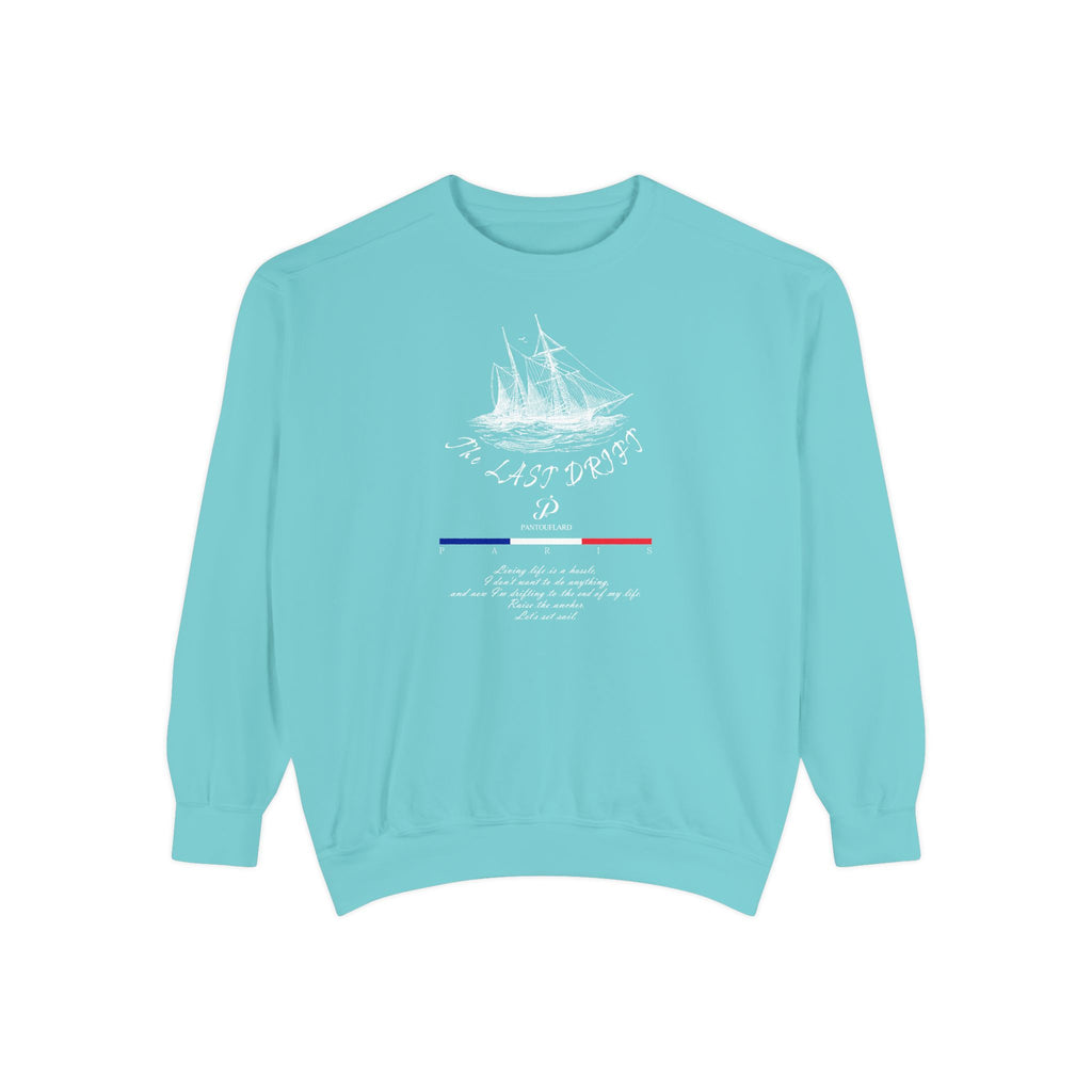 Unisex Navy Last Drift Cotton Blend Sweatshirt
