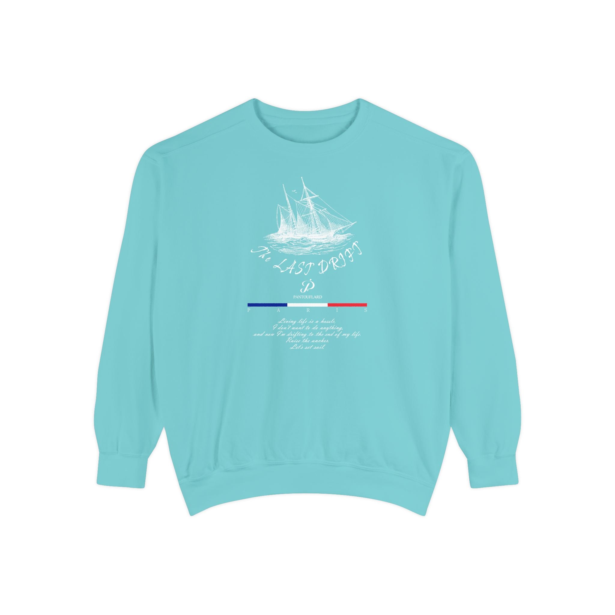 Unisex Navy Last Drift Cotton Blend Sweatshirt